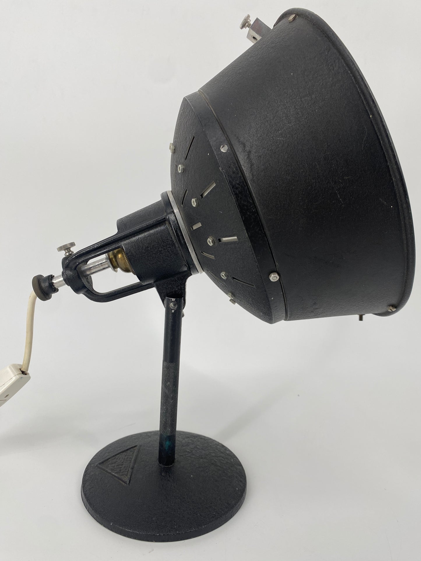 Tischlampe / Scheinwerfer von K. Weinert, Berlin, 1930er Jahre