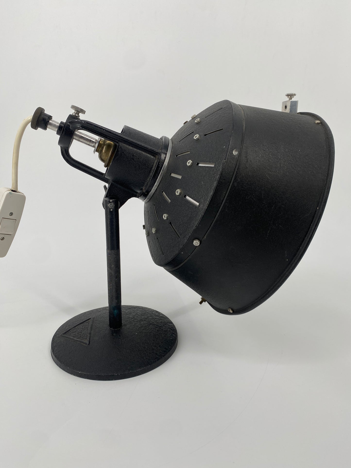 Tischlampe / Scheinwerfer von K. Weinert, Berlin, 1930er Jahre