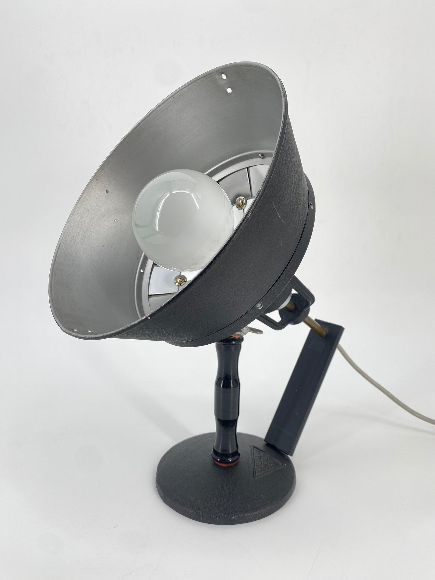 Tischlampe / Scheinwerfer von K. Weinert, Berlin, 1930er Jahre