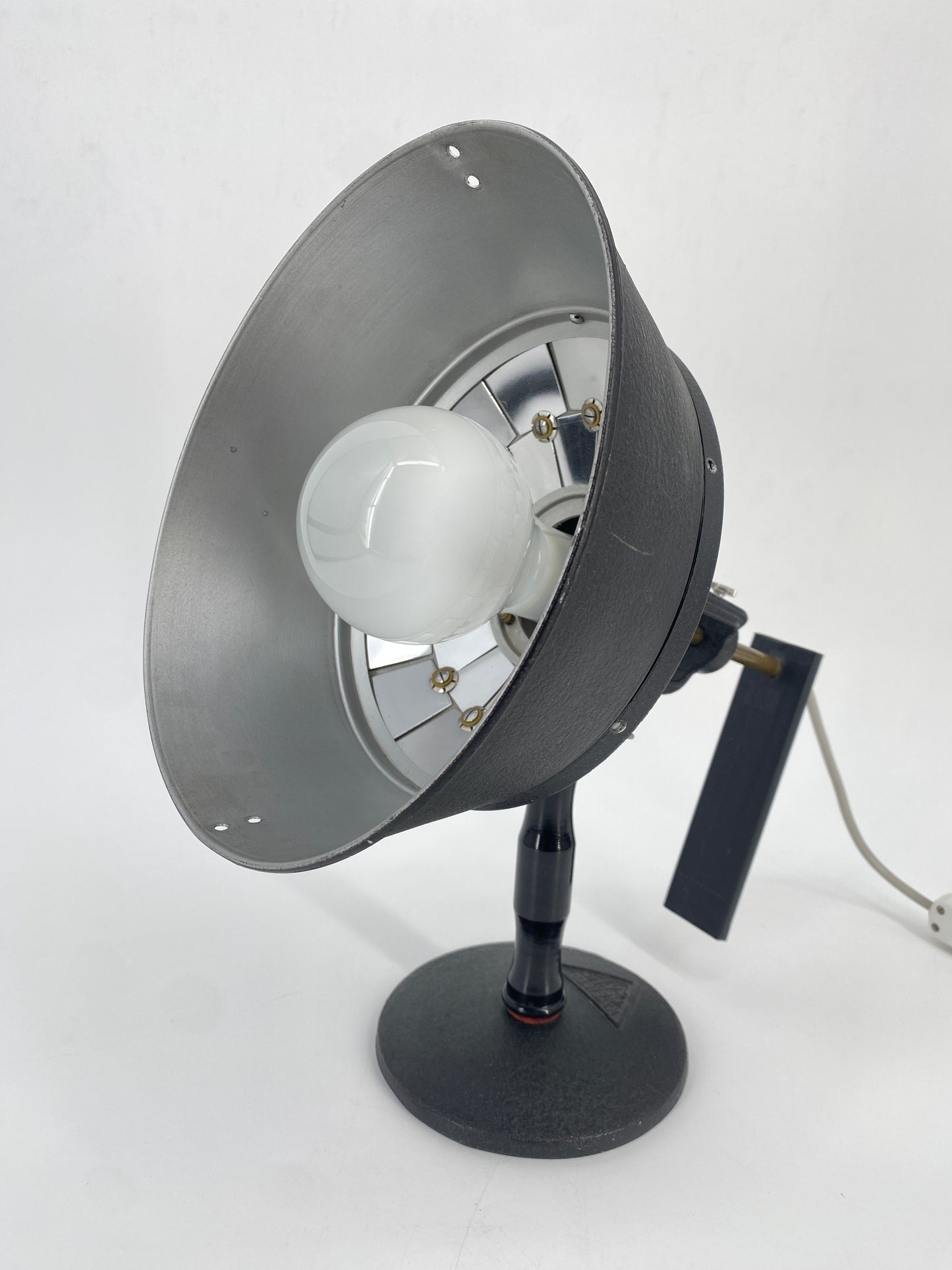 Tischlampe / Scheinwerfer von K. Weinert, Berlin, 1930er Jahre