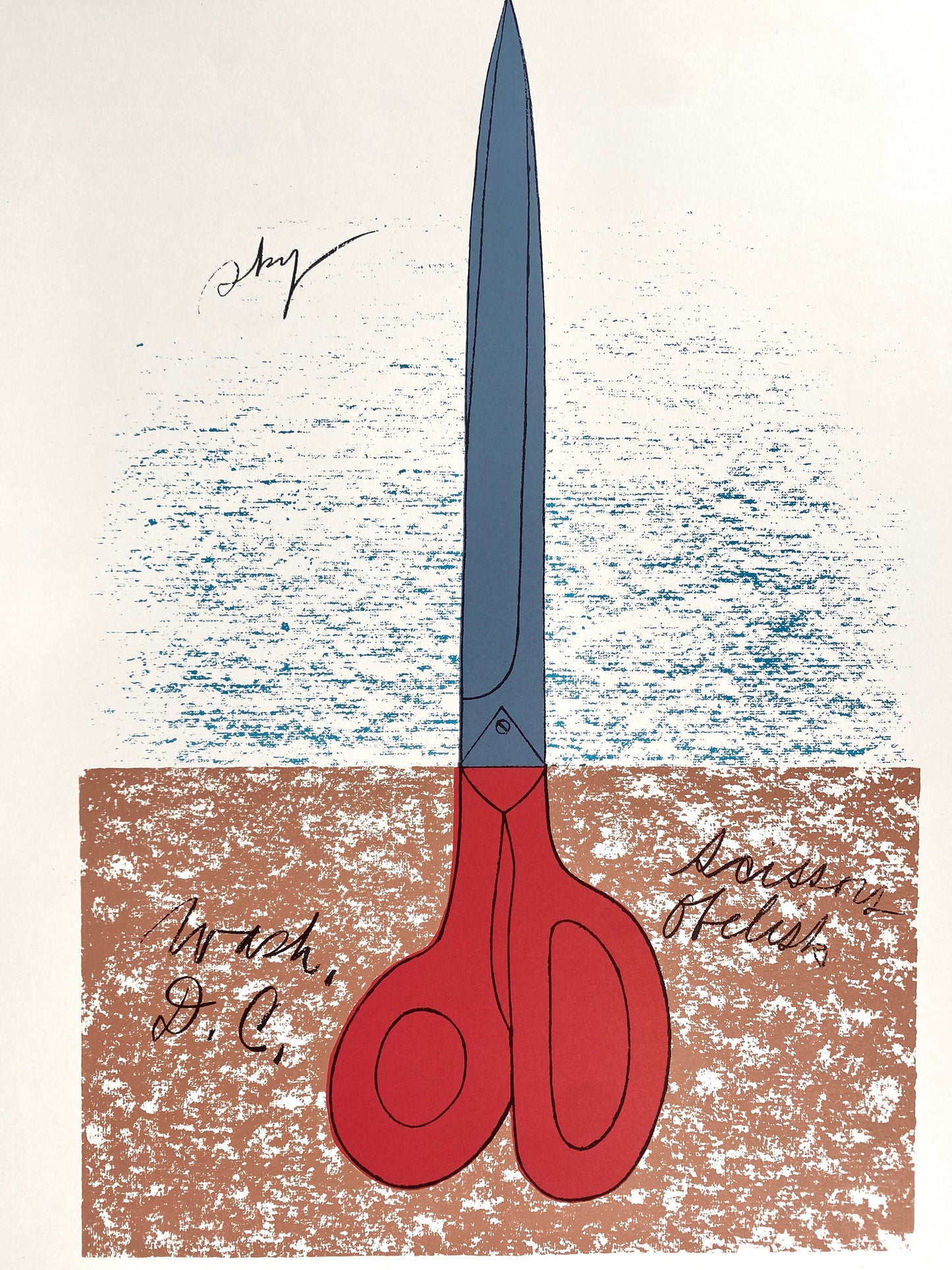 Farblitografien aus dem Originalen Dumont Art Kalender 1970.