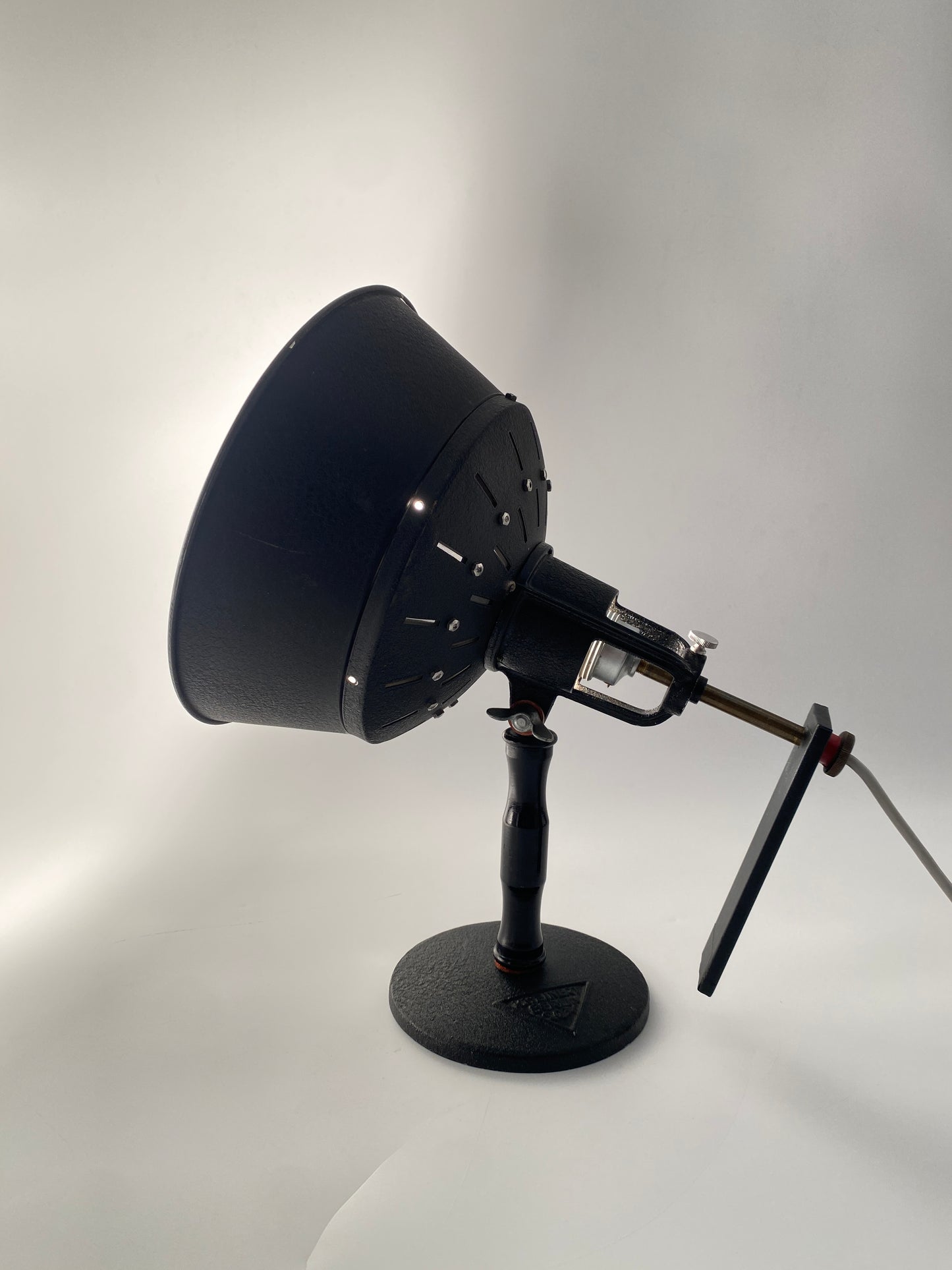Tischlampe / Scheinwerfer von K. Weinert, Berlin, 1930er Jahre