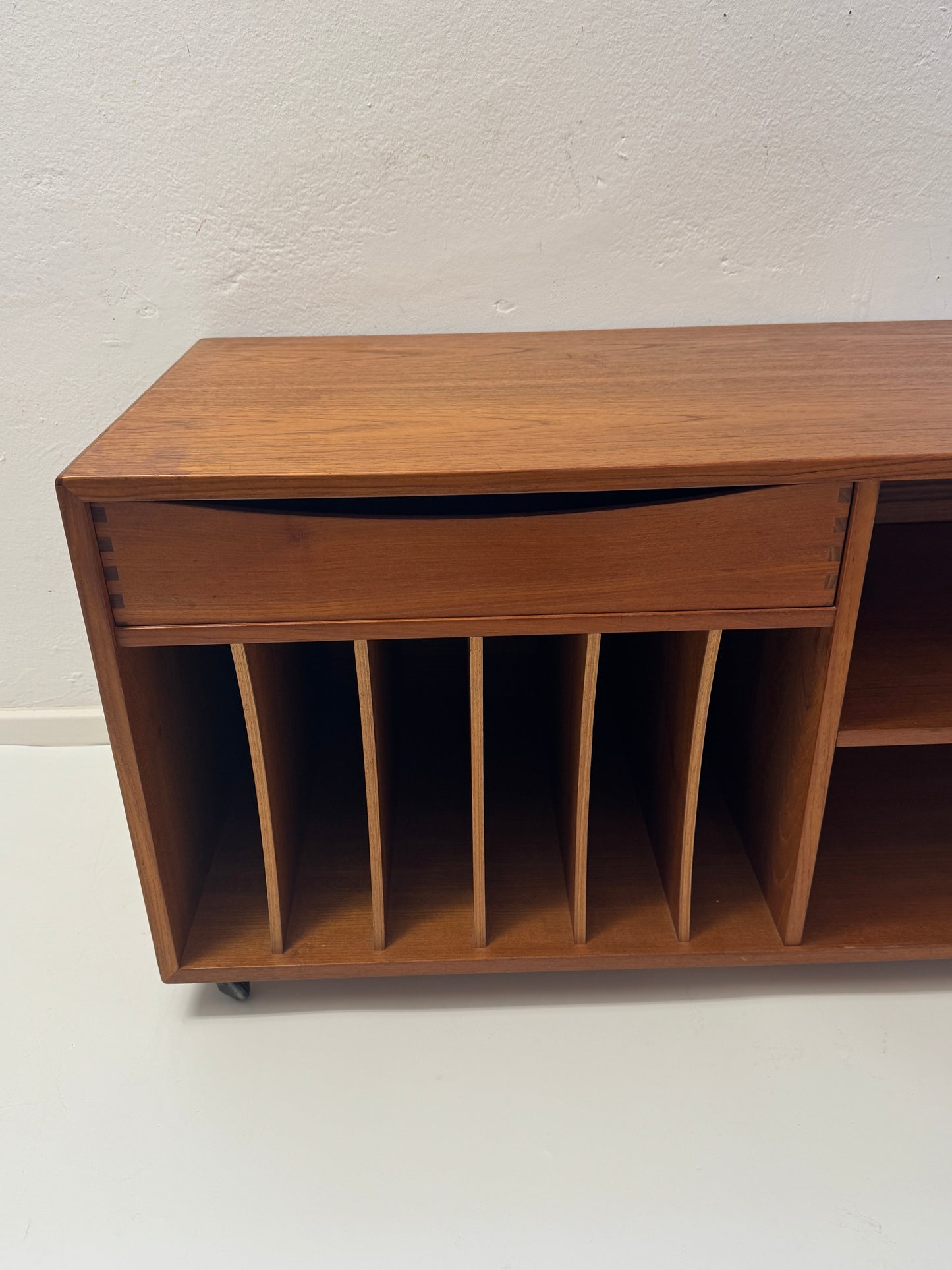 Teaksideboard für Platten von Salin Møbler, 1960er Dänemark