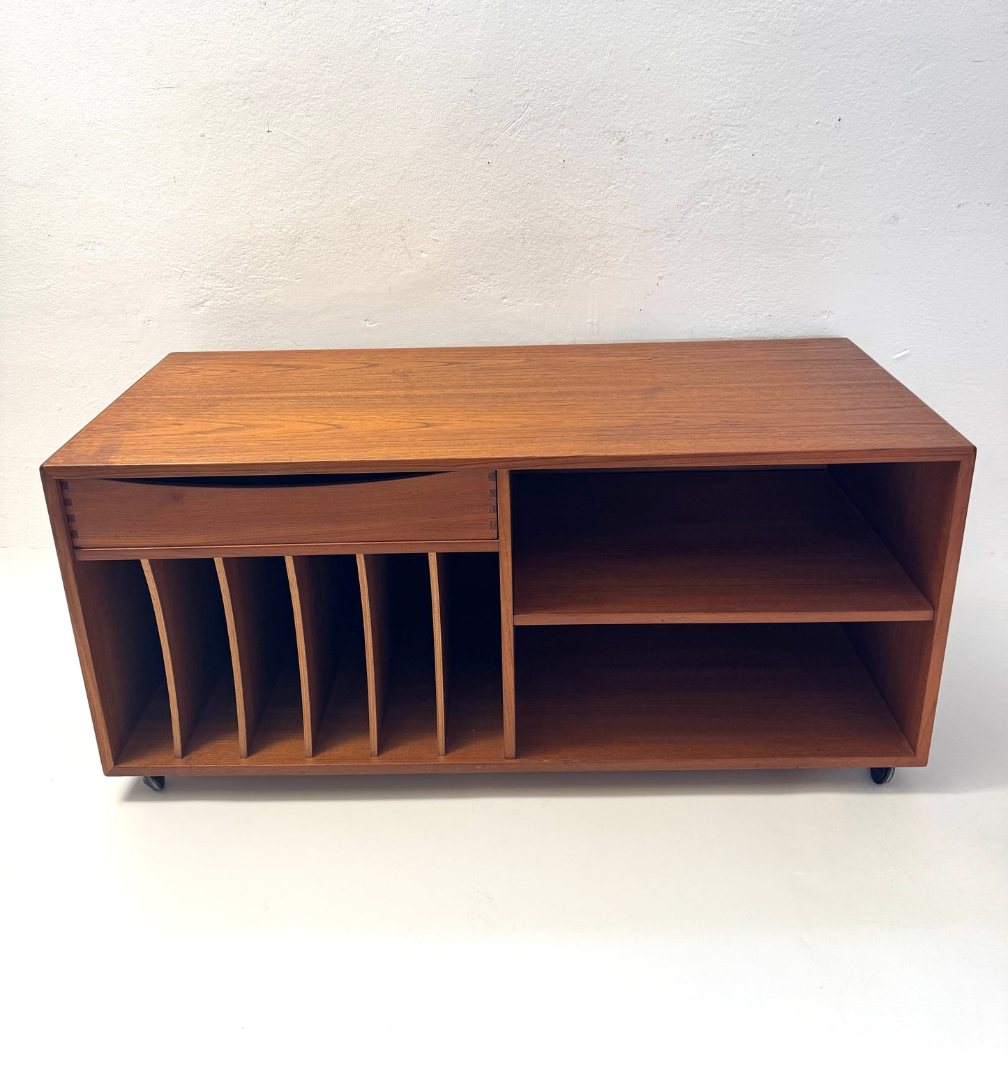 Teaksideboard für Platten von Salin Møbler, 1960er Dänemark