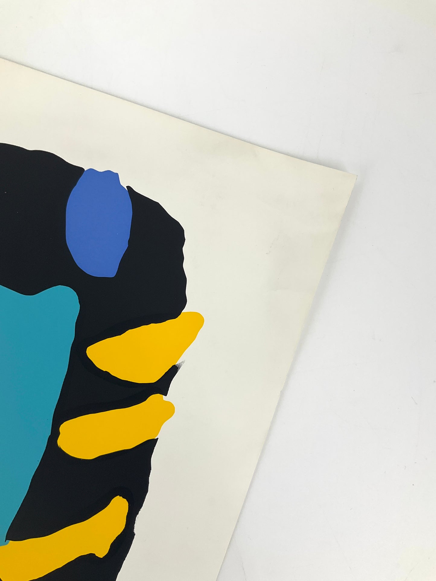Siebdruck Plakat "Night Palm" von Ruth Adler, 1989