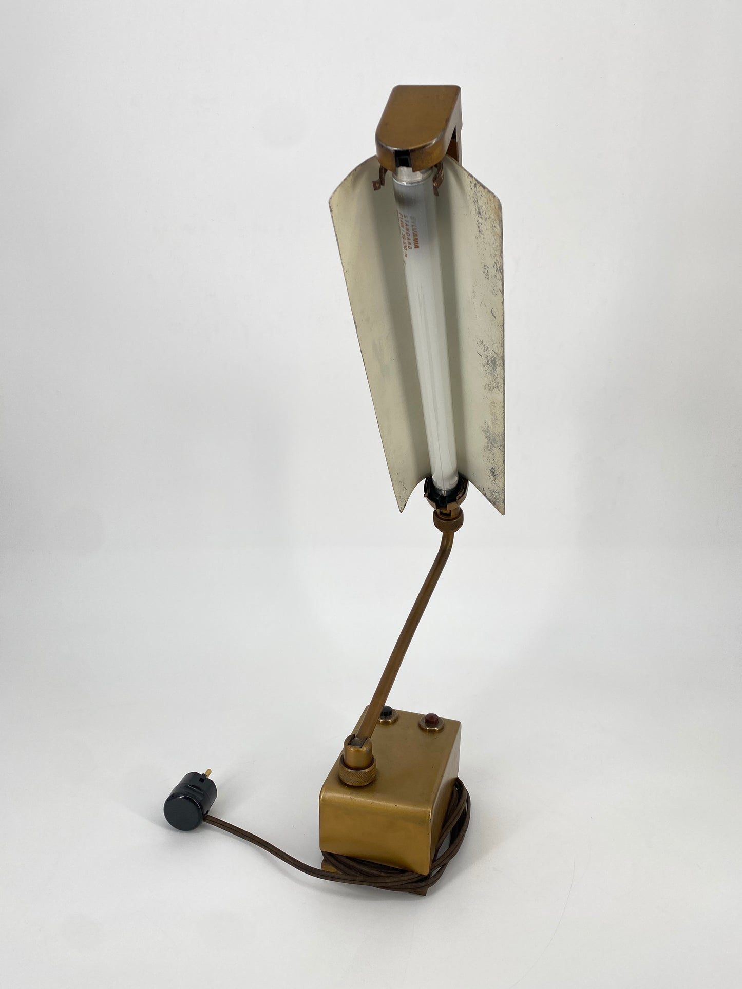 Tischlampe LB16 von Mazda, Compagnie des Lampes, Paris, 1950er Jahre
