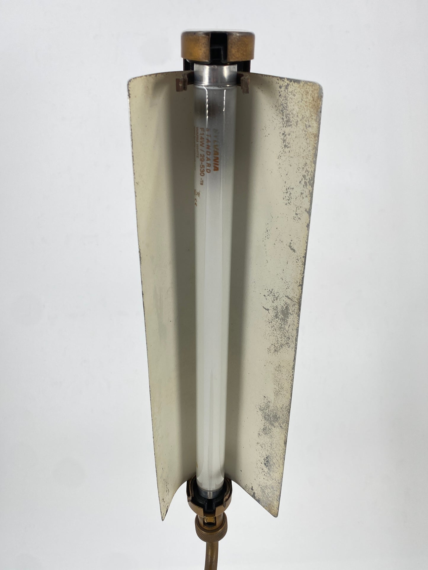 Tischlampe LB16 von Mazda, Compagnie des Lampes, Paris, 1950er Jahre
