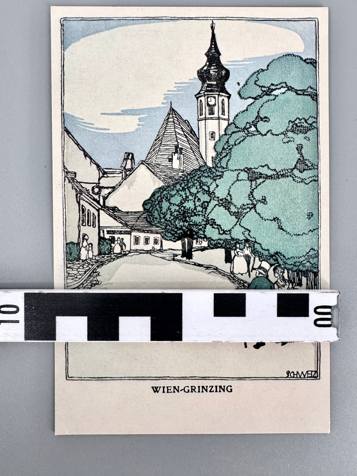 Wien-Grinzing. Edition Brandstätter, der Wiener Werkstätten