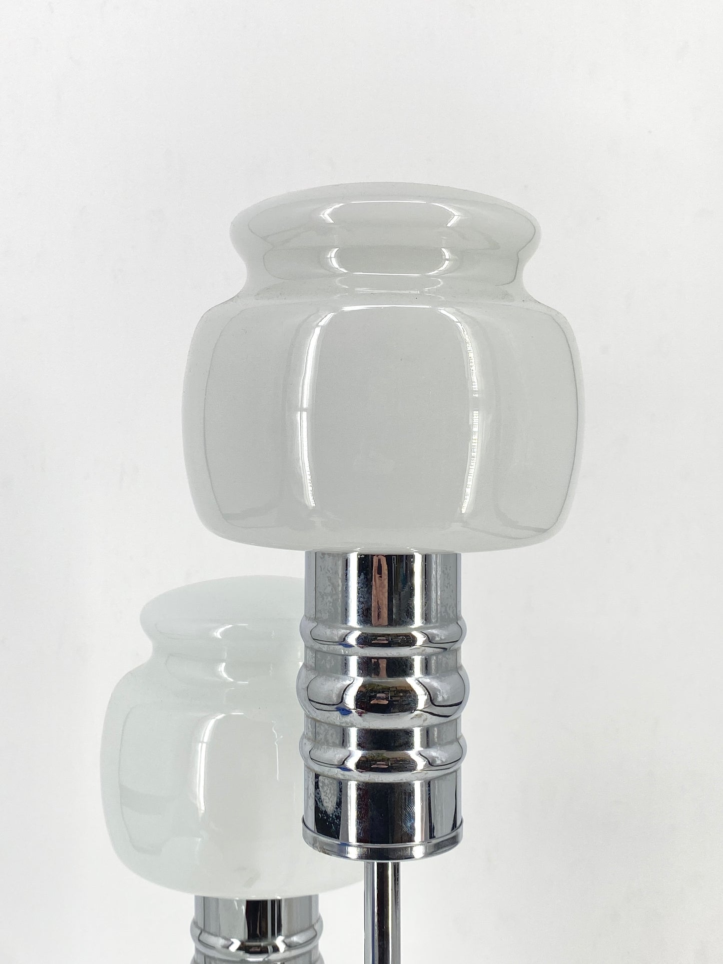 3-flammige Tischlampe von Josef Sölken, 70er Space Age