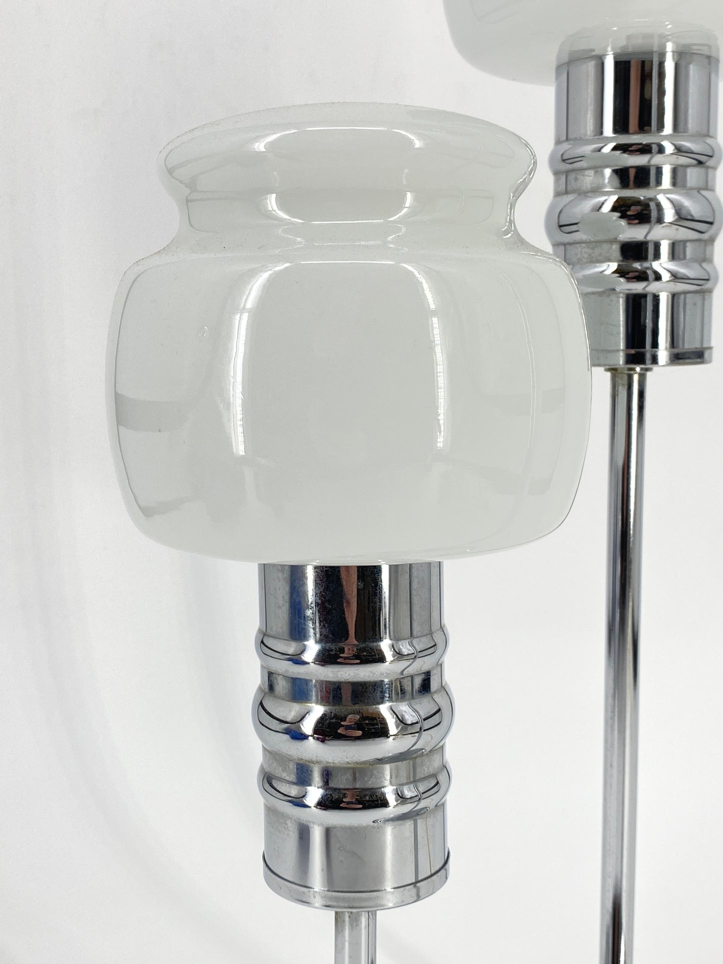 3-flammige Tischlampe von Josef Sölken, 70er Space Age