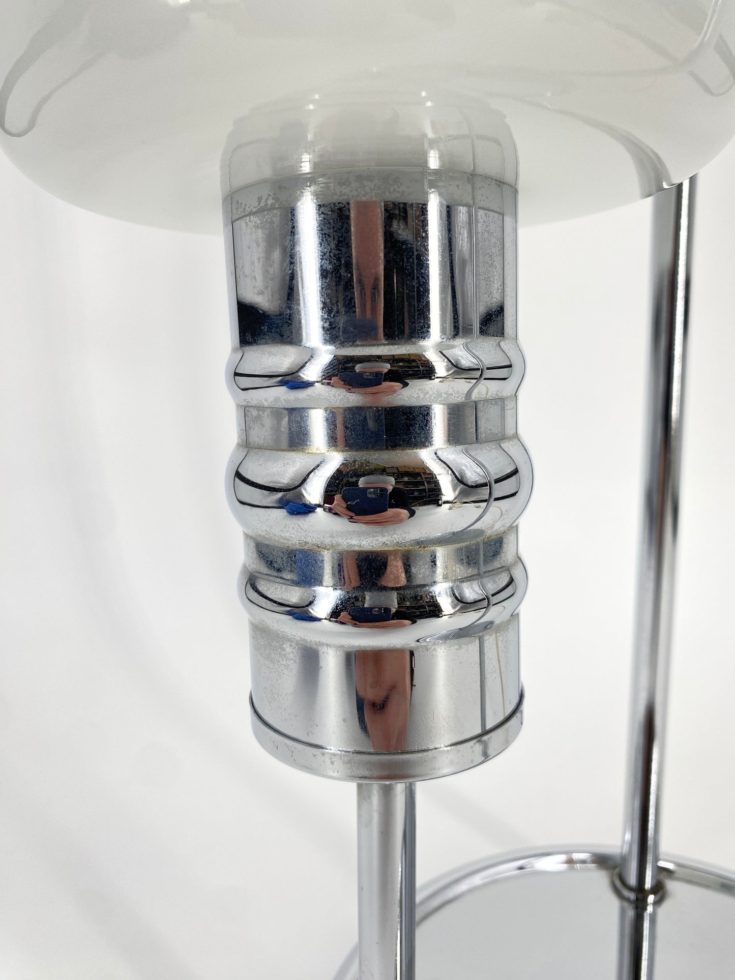 3-flammige Tischlampe von Josef Sölken, 70er Space Age