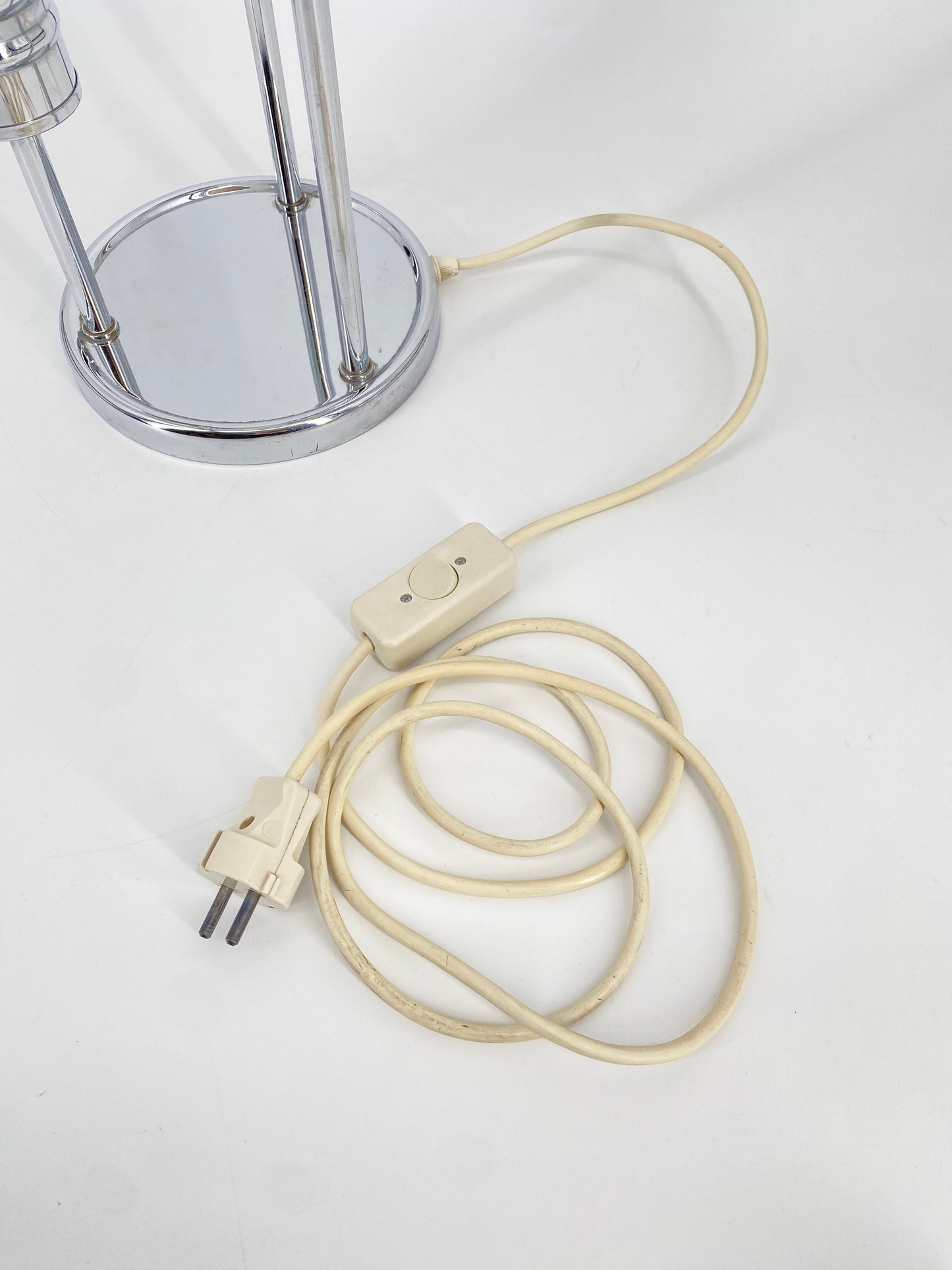 3-flammige Tischlampe von Josef Sölken, 70er Space Age