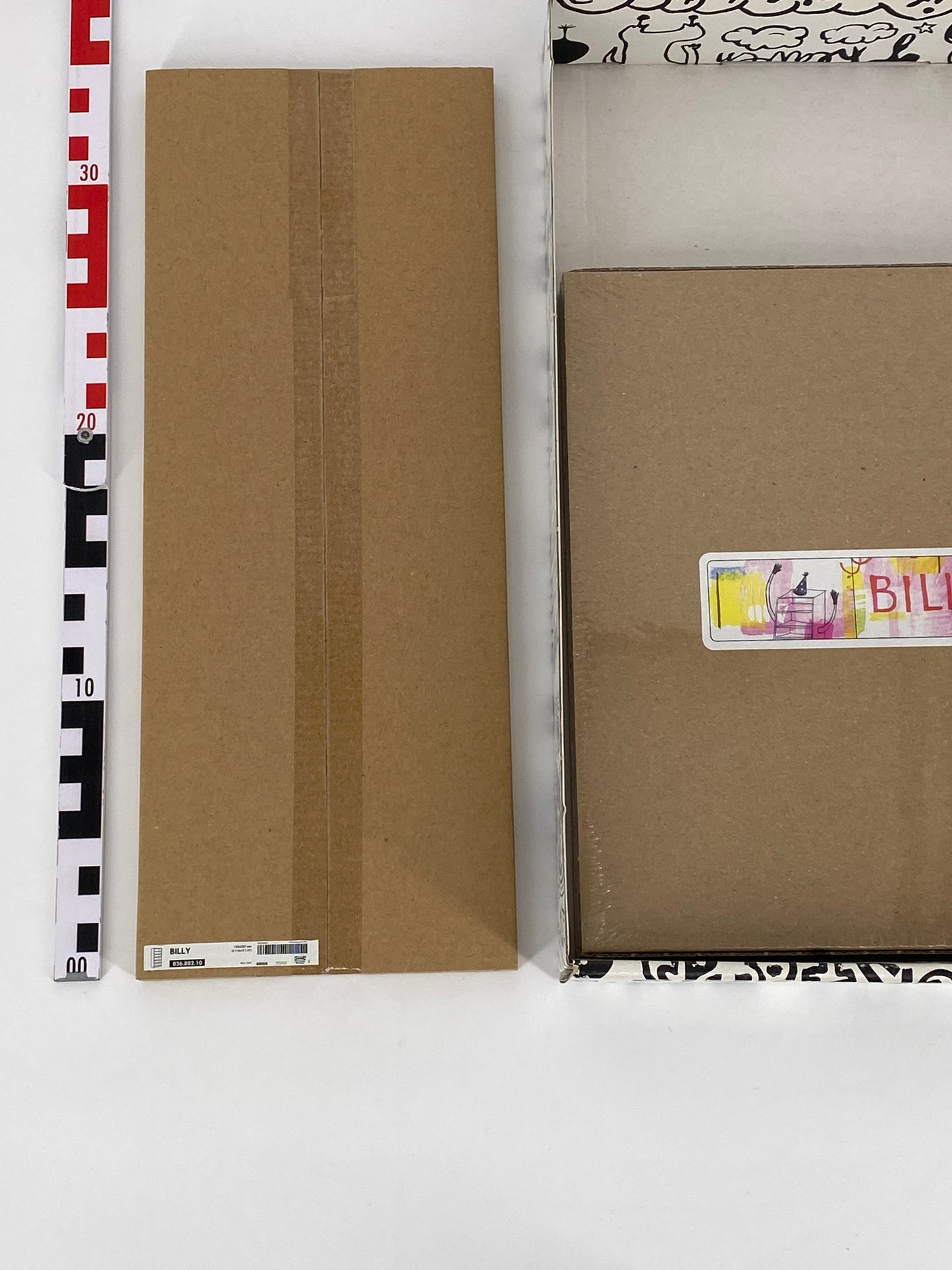 Miniatur 1:6 Billy Regal von Ikea, Special Edition in Originalverpackung