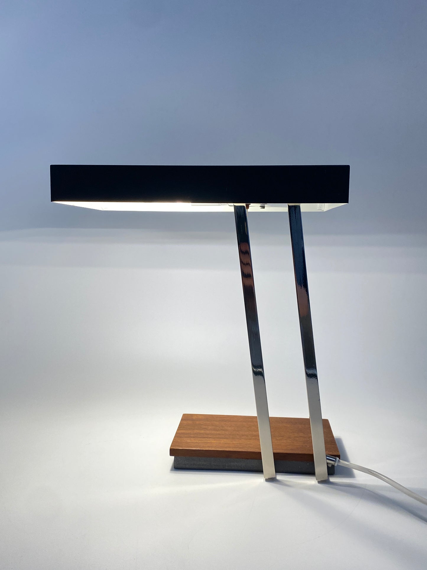 Tischlampe "6875" von Klaus Hempel / Christian Dell für Kaiser Leuchten, 1965