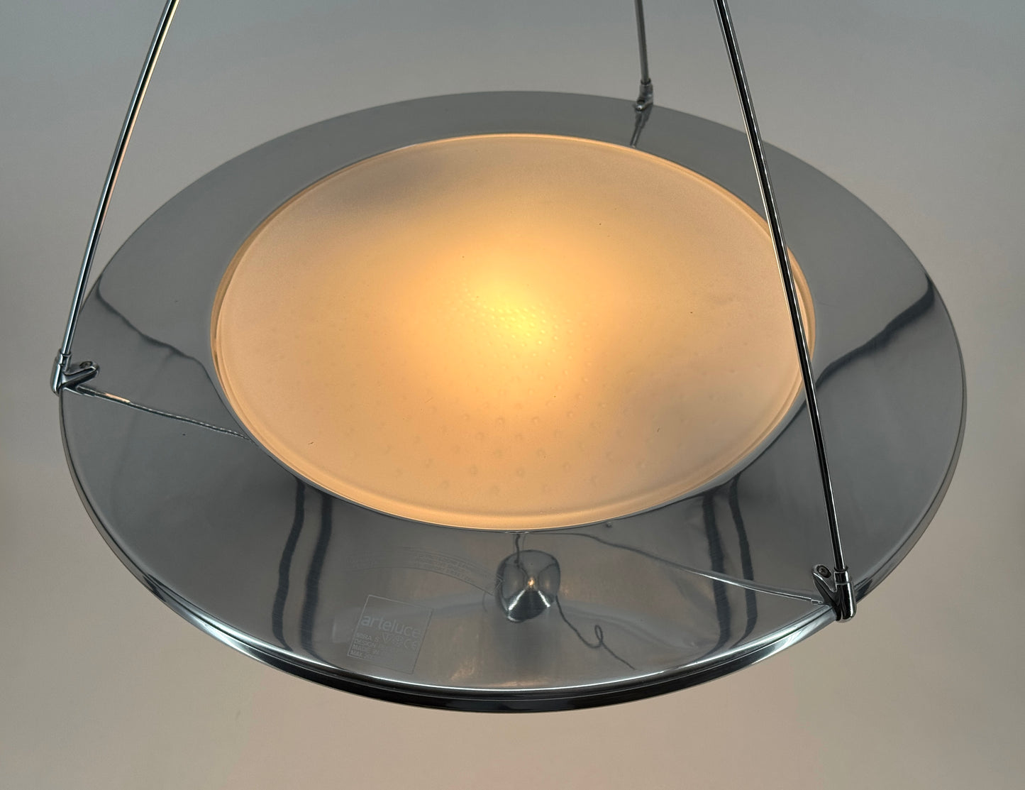 Deckenlampe "Mira S" von Ezio Didone für Arteluce, Italien, 90er