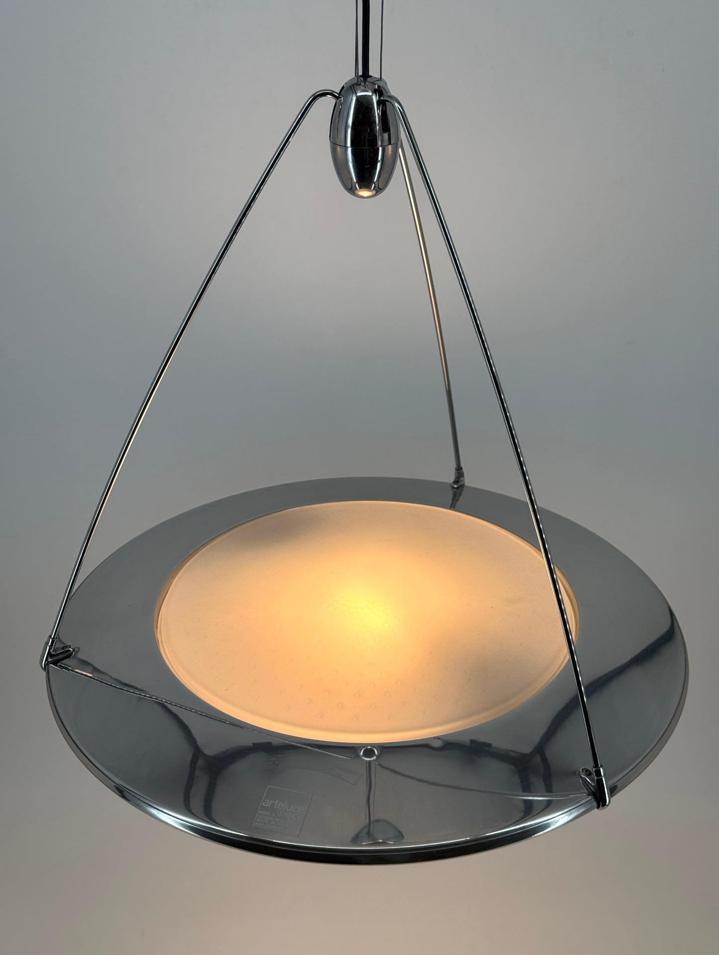 Deckenlampe "Mira S" von Ezio Didone für Arteluce, Italien, 90er