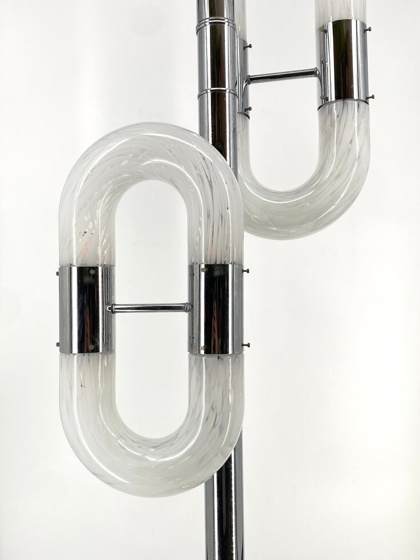 Stehlampe von Aldo Nason für Mazzega, 70er