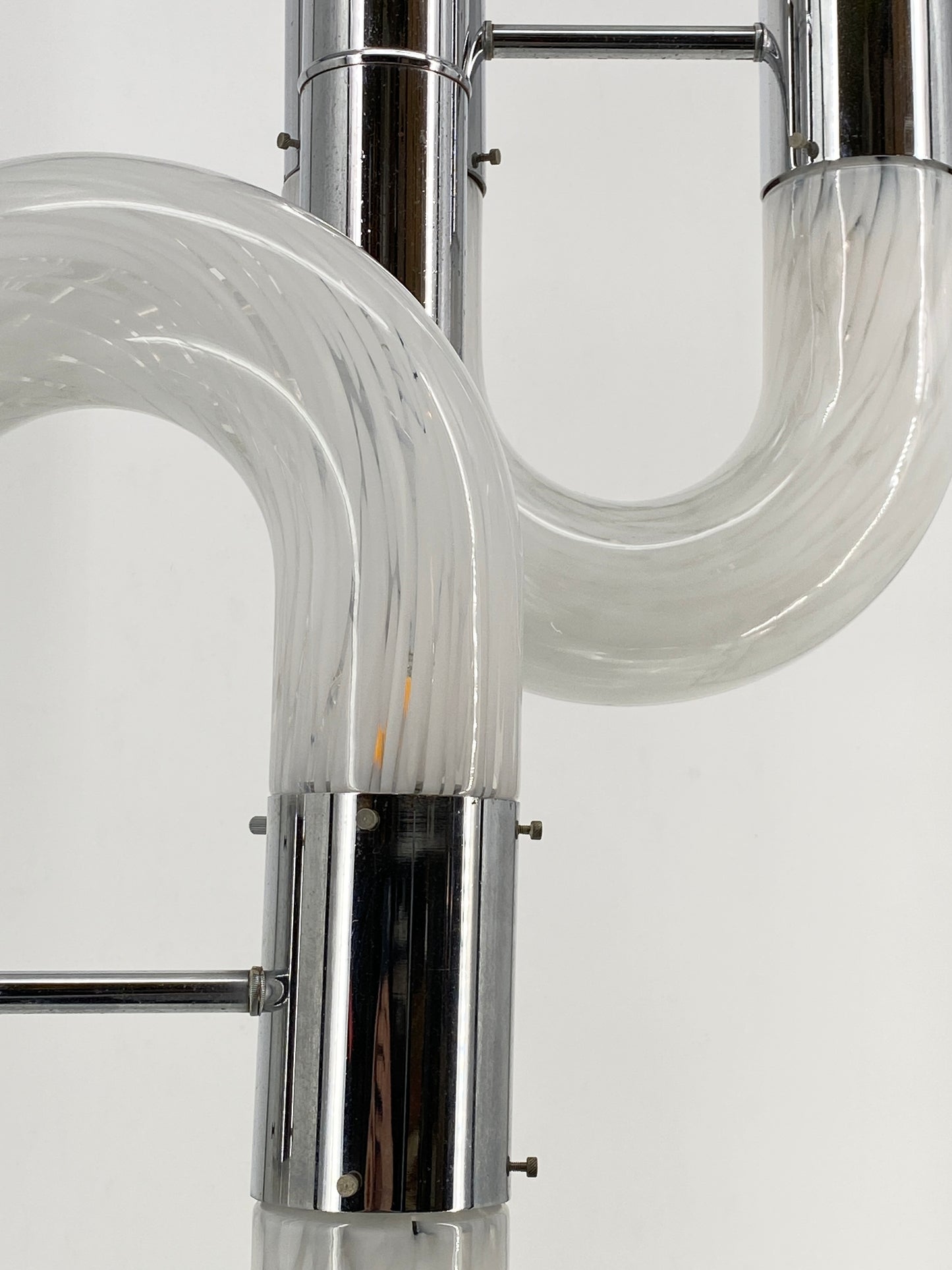 Stehlampe von Aldo Nason für Mazzega, 70er