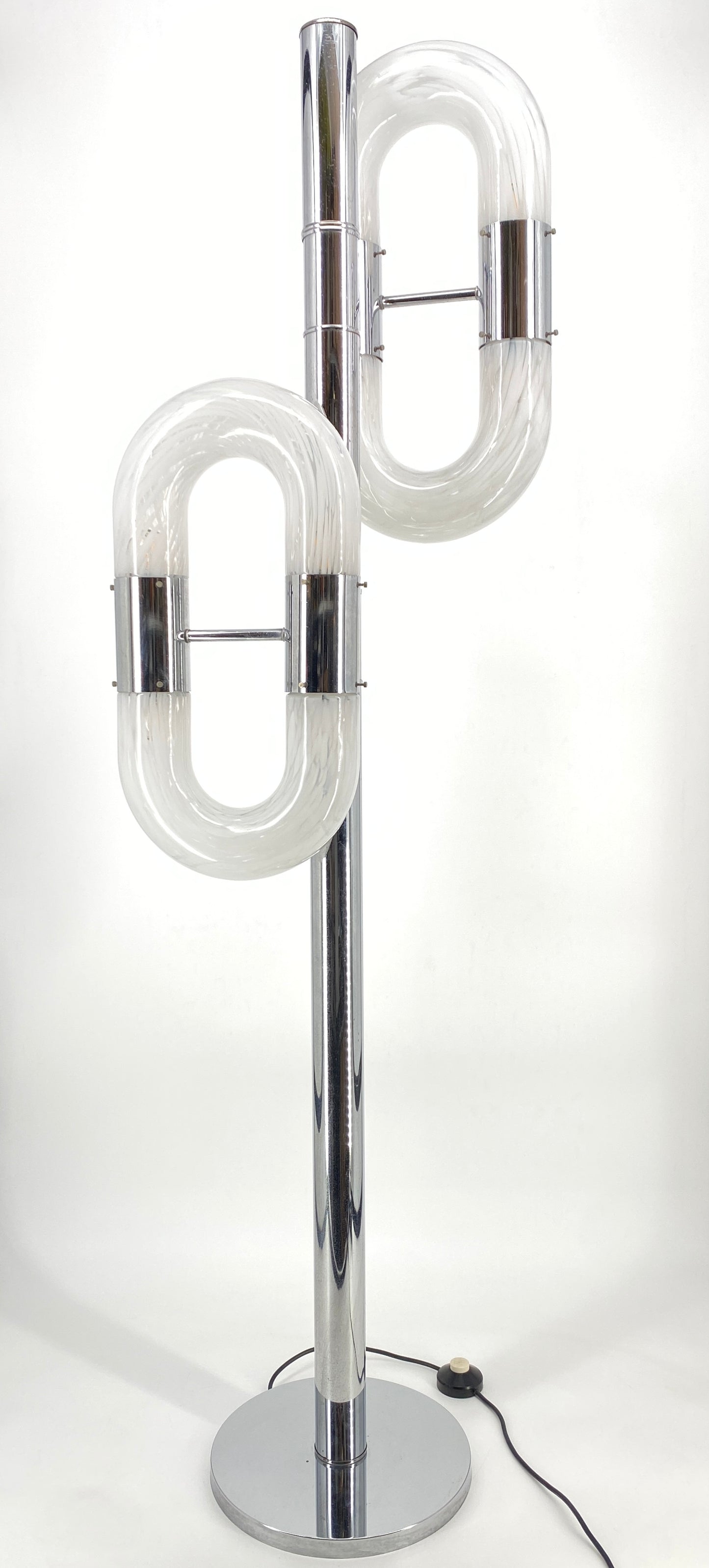 Stehlampe von Aldo Nason für Mazzega, 70er