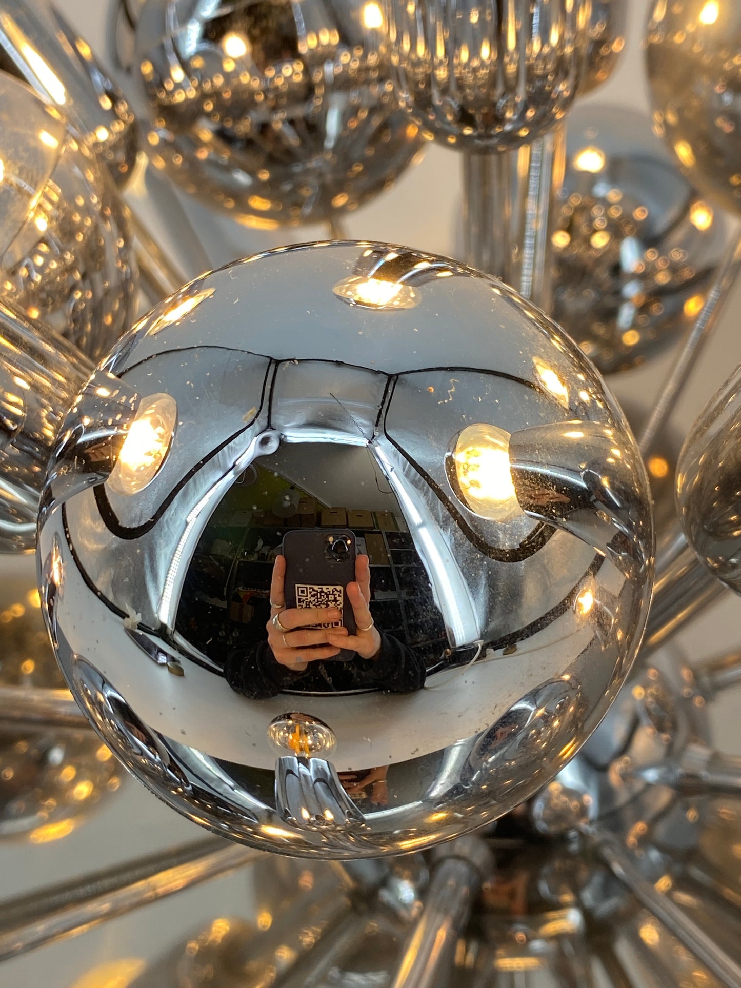 Sputnik Deckenlampe von Cosack, 70er