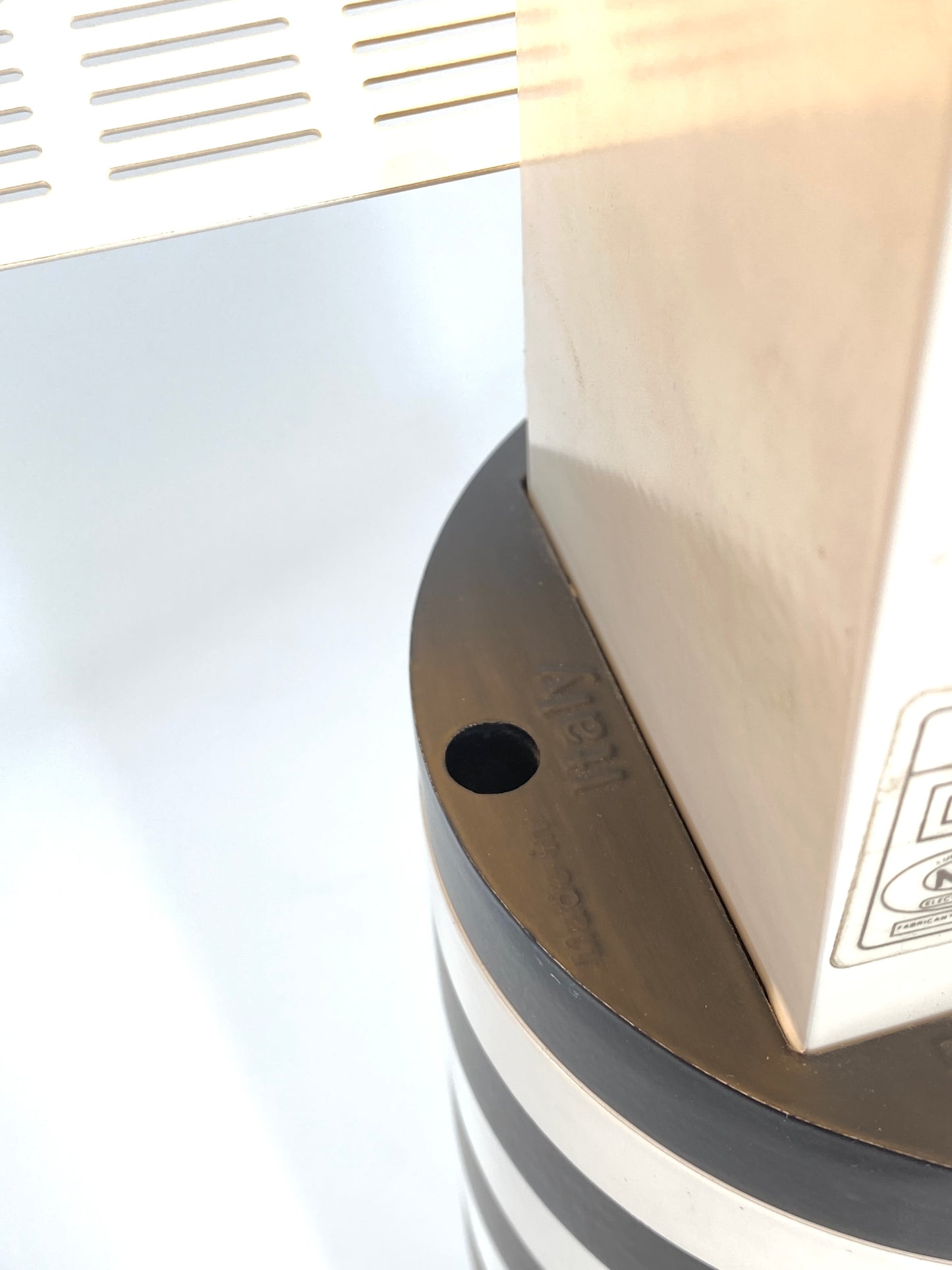 Tischlampe "Shogun" von Mario Botta für Artemide, Originalproduktion aus den 80er Jahren