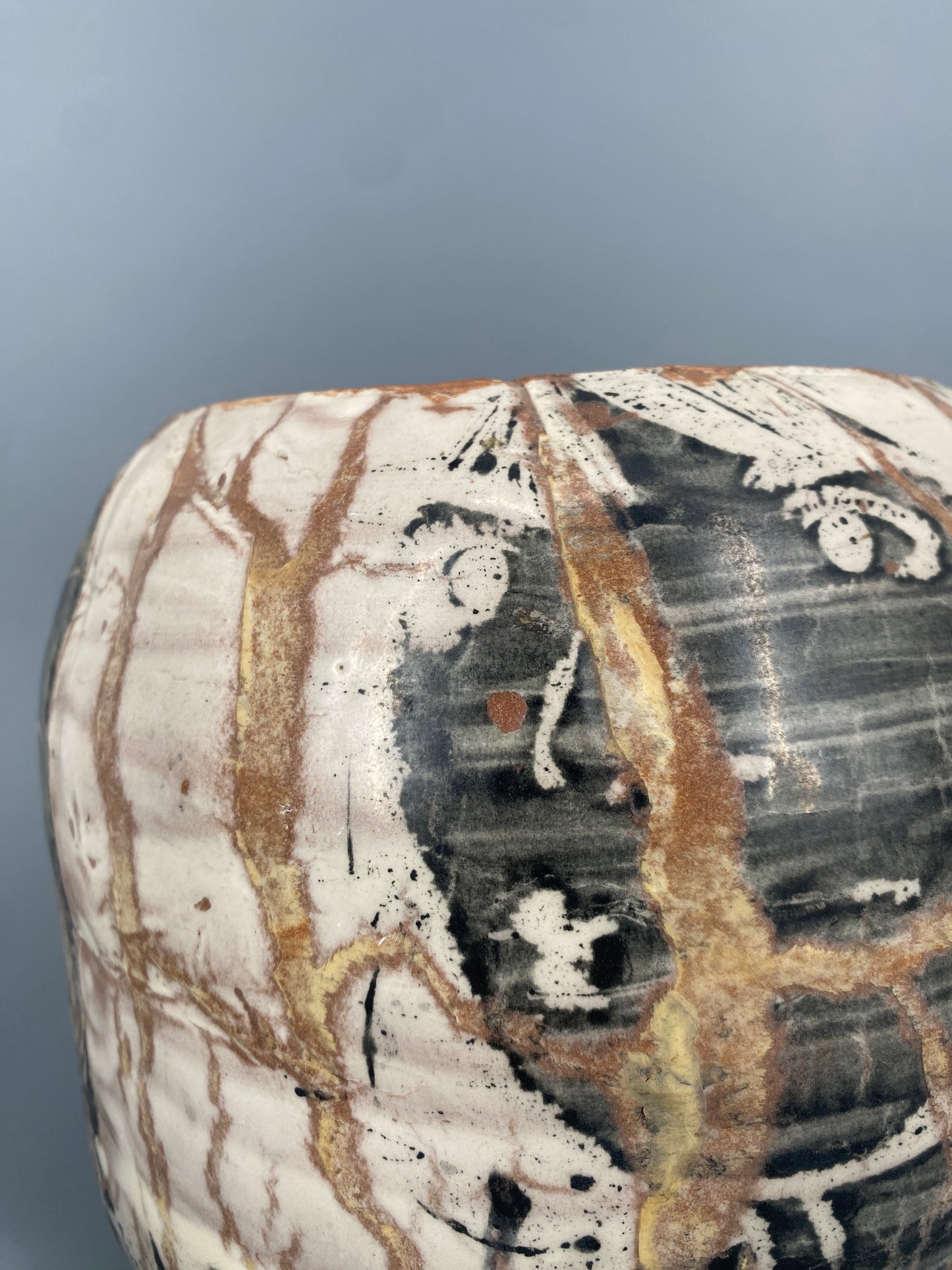 Künstlerkeramikvase von Unbekannt, 1980er, Deutschland