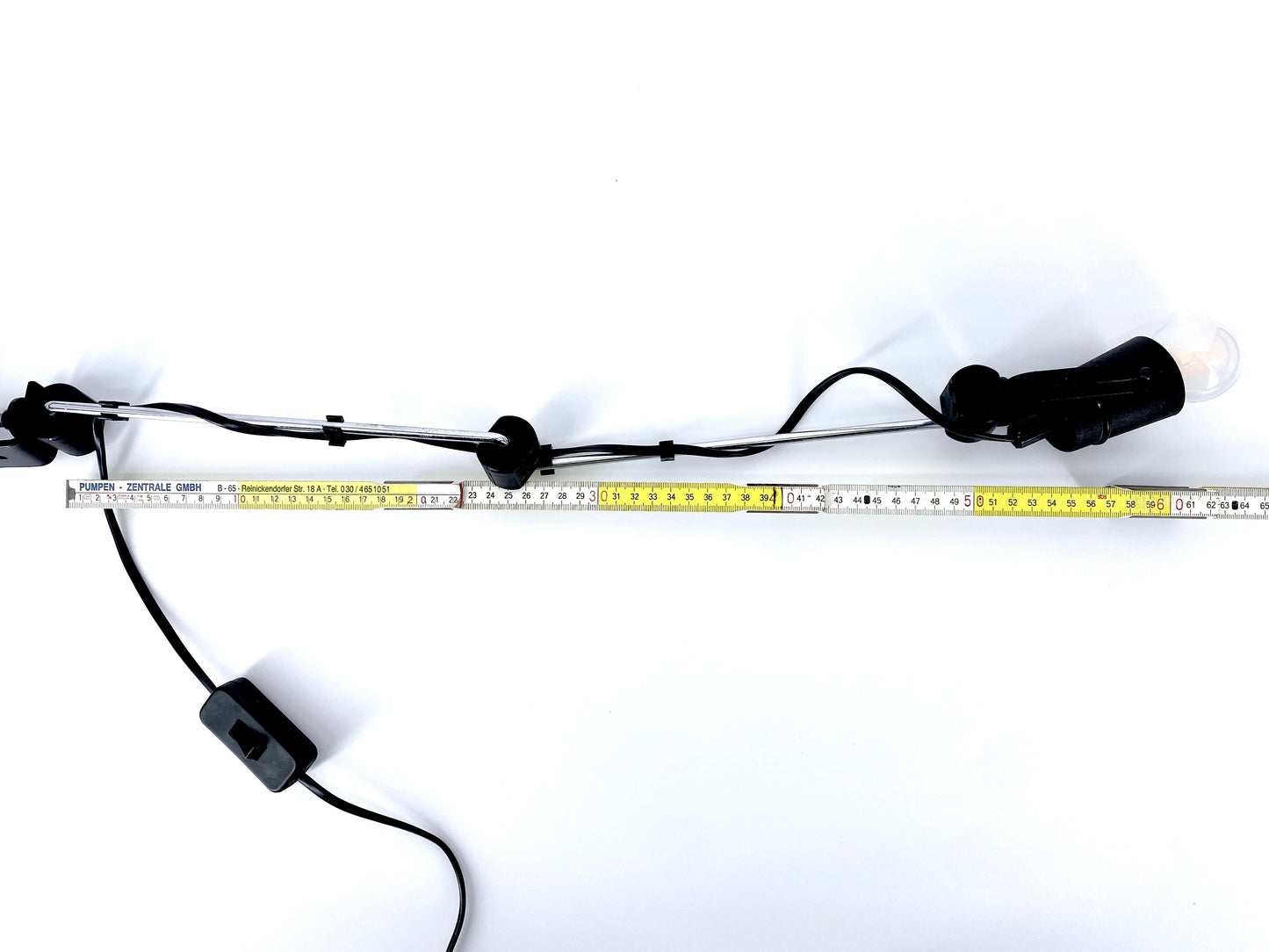 Schreibtischlampe, Klemmlampe im Industriedesign der Klassischen Moderne