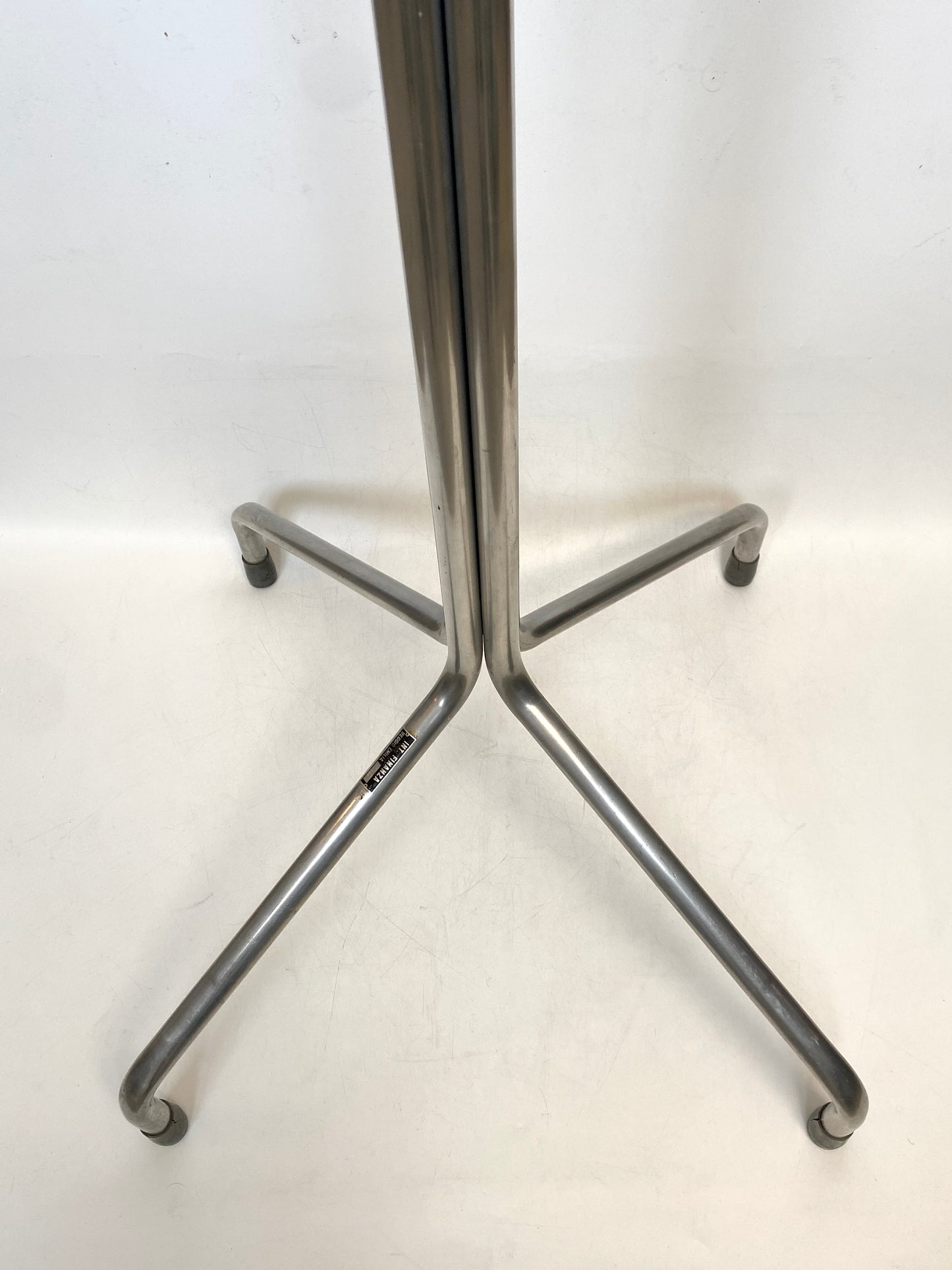 Garderobenständer, Aluminium, Italien, 1970er Jahre