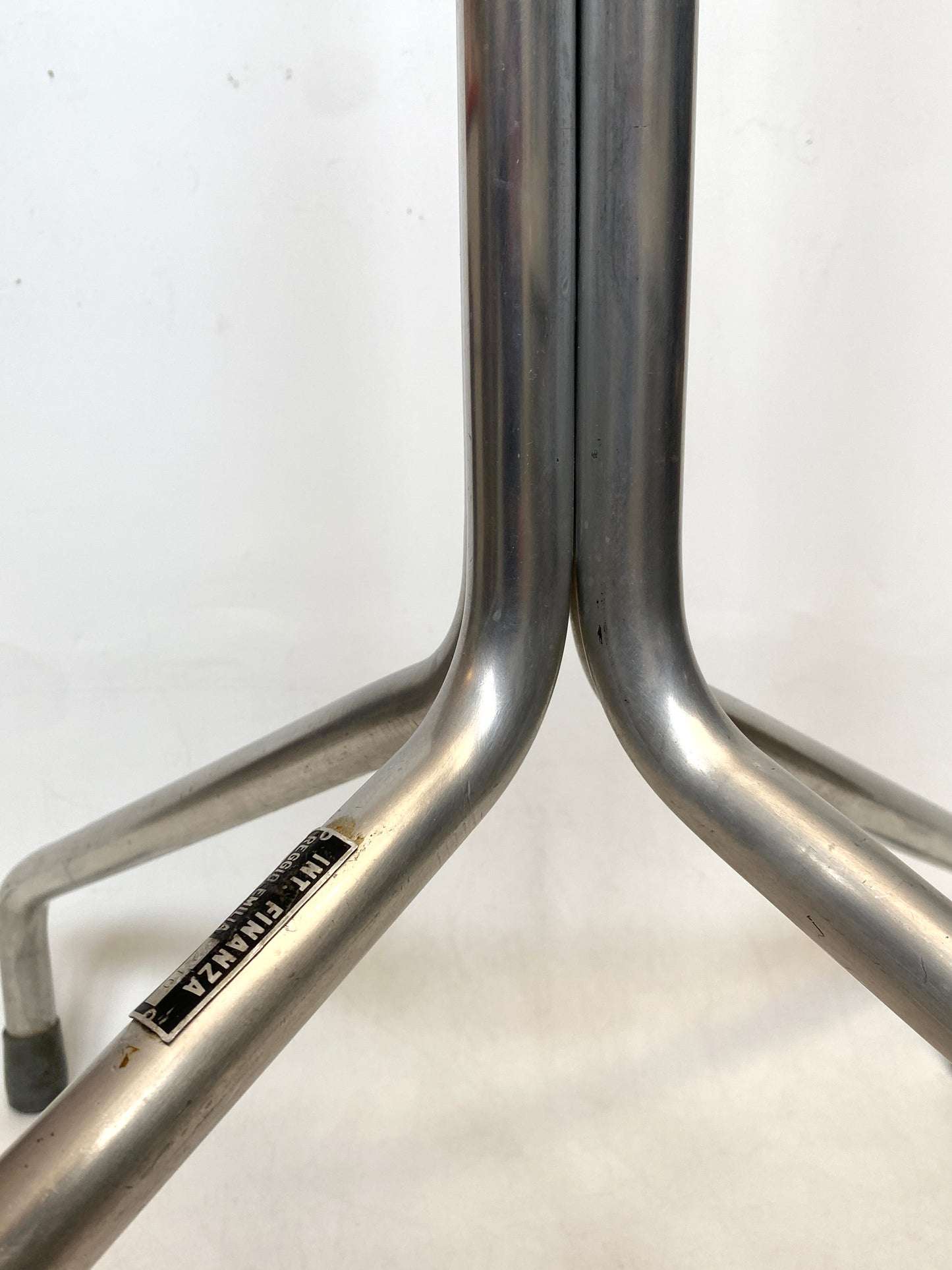 Garderobenständer, Aluminium, Italien, 1970er Jahre