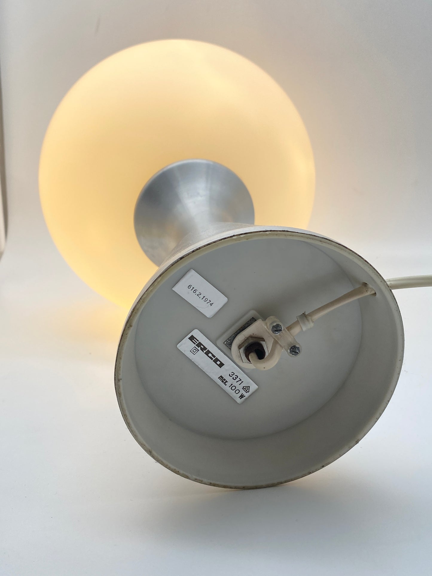 Kugellampe von ERCO-Leuchten, Space Age Lampe