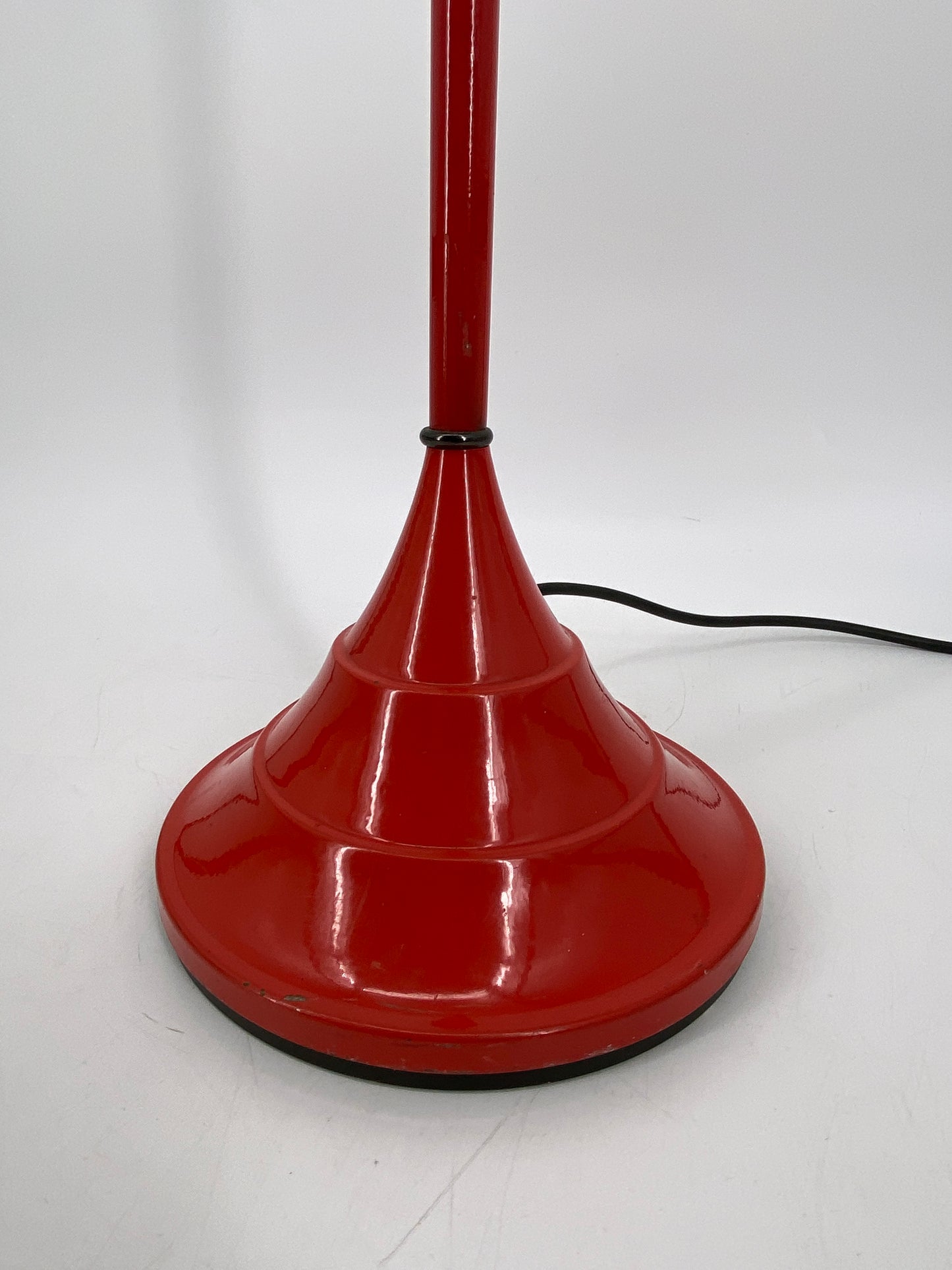 Stehlampe rotes POMO Design Italien, 1980er