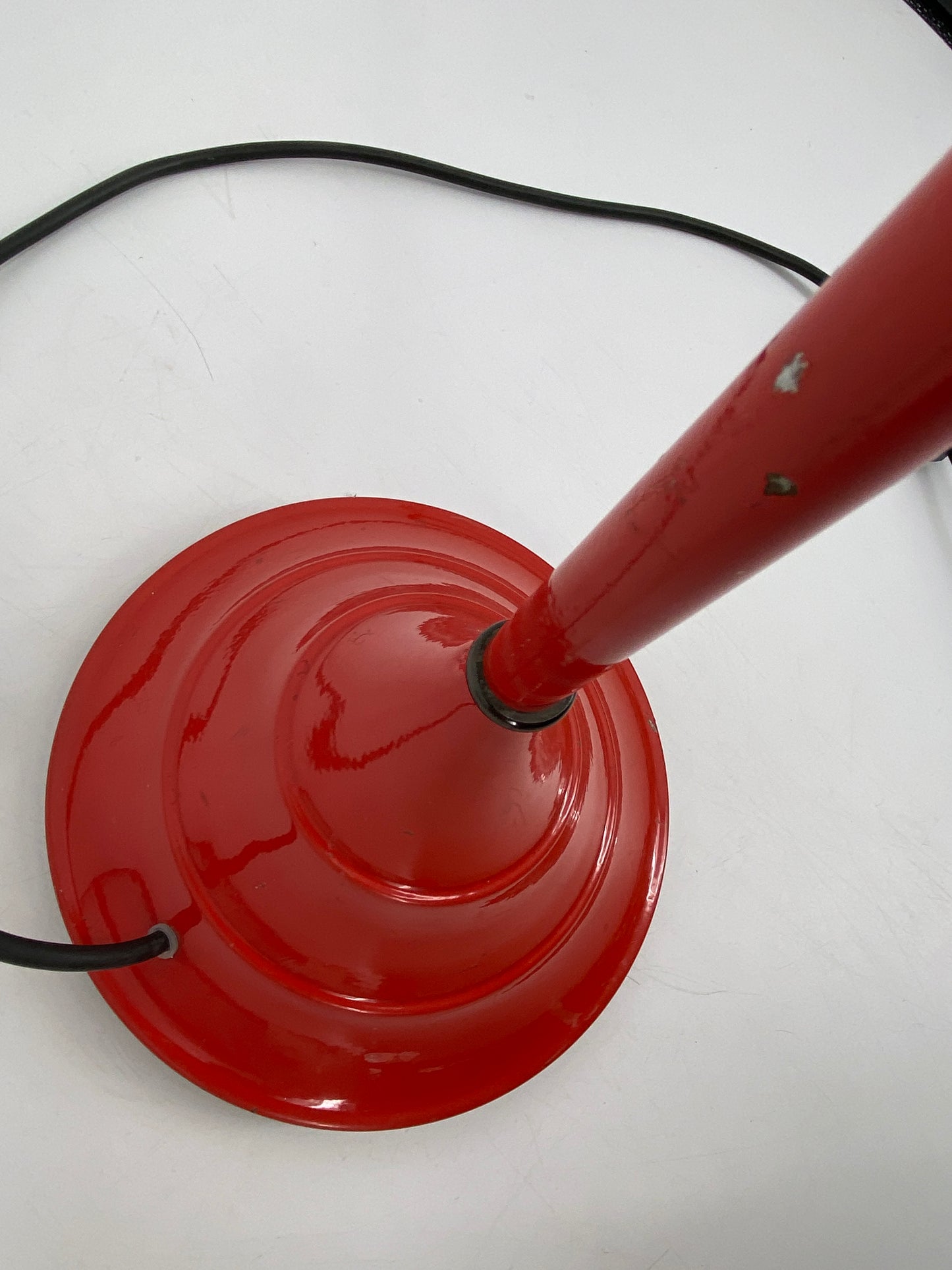 Stehlampe rotes POMO Design Italien, 1980er