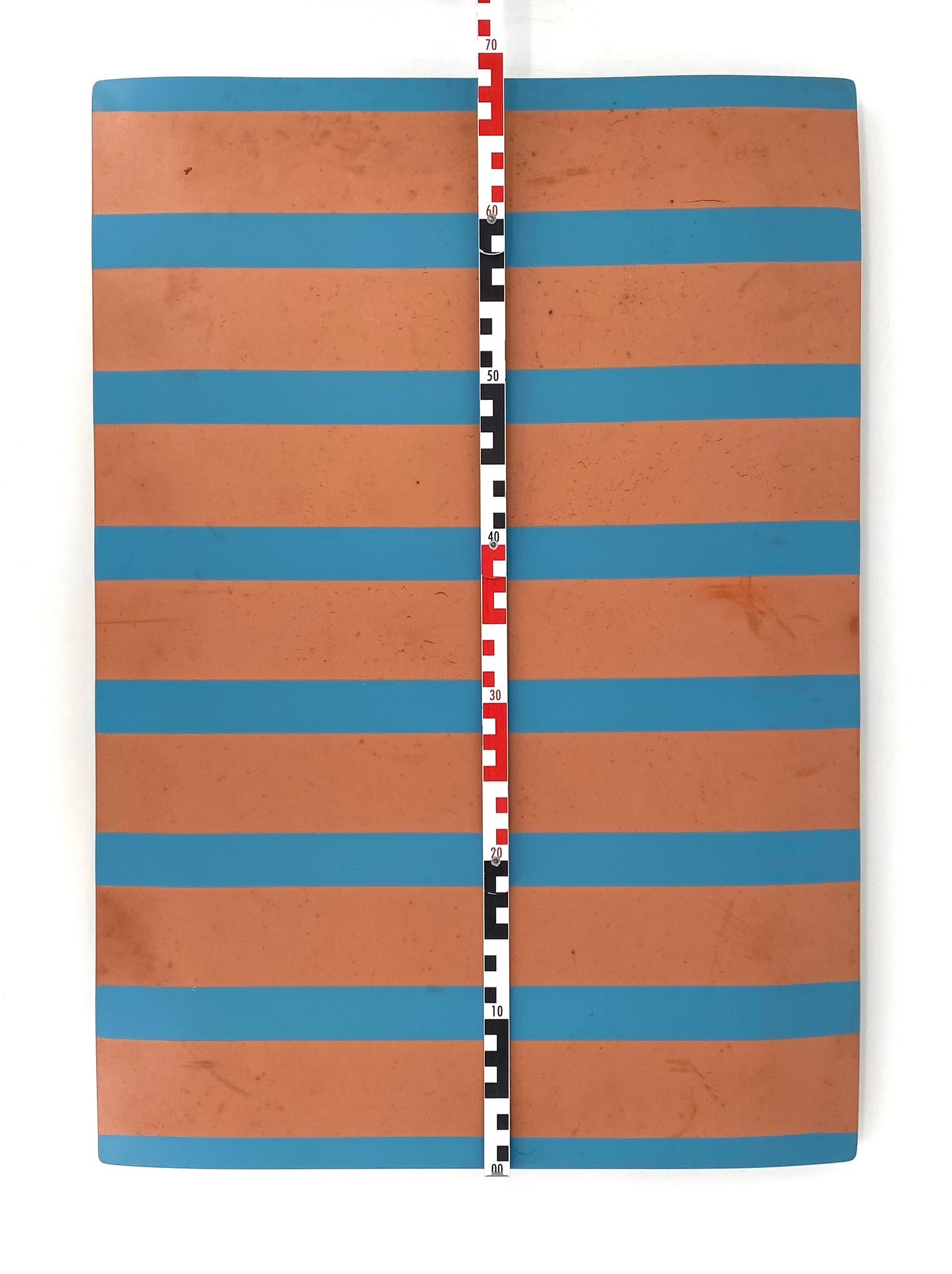 Signiertes und nummeriertes Kunstobjekt "Läuferbild 1" von Heiner Blum, Neo-Konzeptualismus 1991