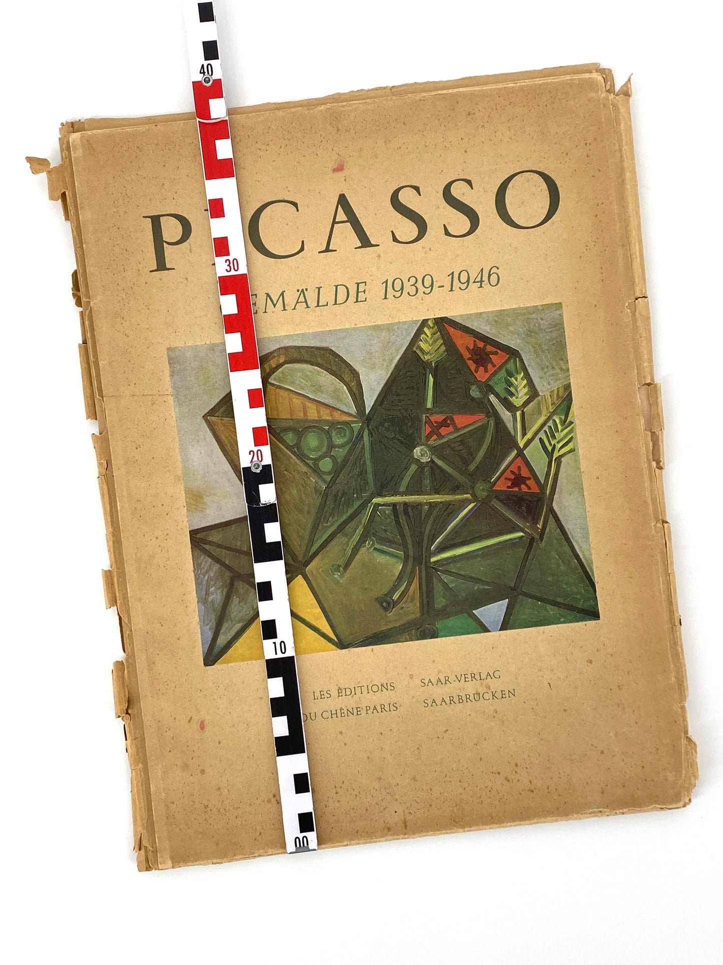 Mappe "Picasso. Gemälde 1939–1946" mit 15 losen Tafeln aus dem Jahr 1947, Ausgabe für die Besatzungszonen