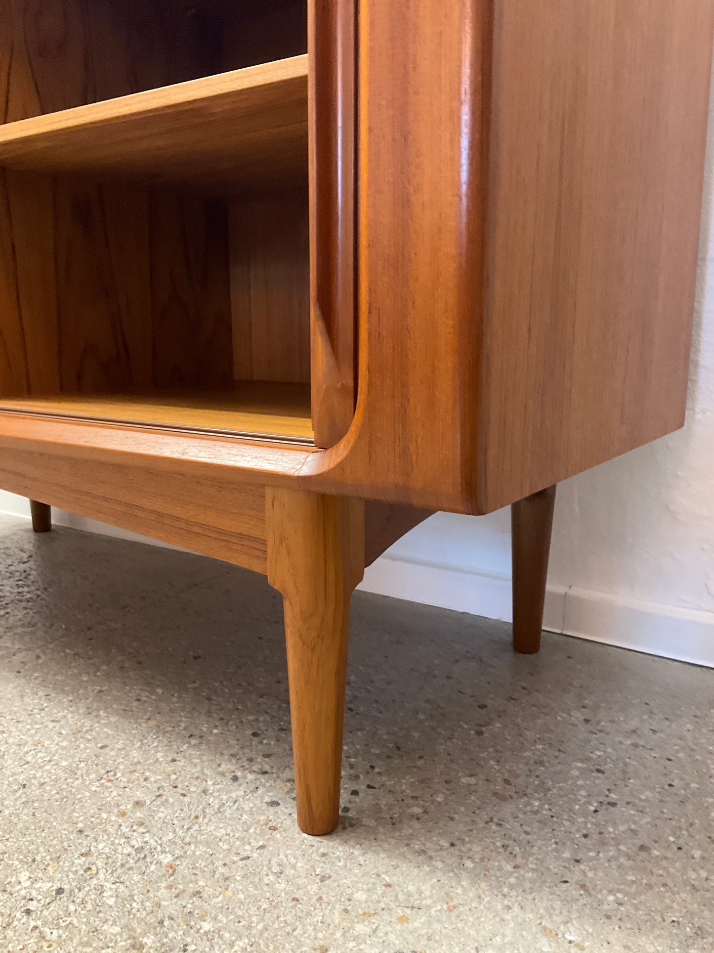 Highboard von Bernhard Pedersen für Bernhard Pedersen & Son aus Teakholz, Dänemark um 1960