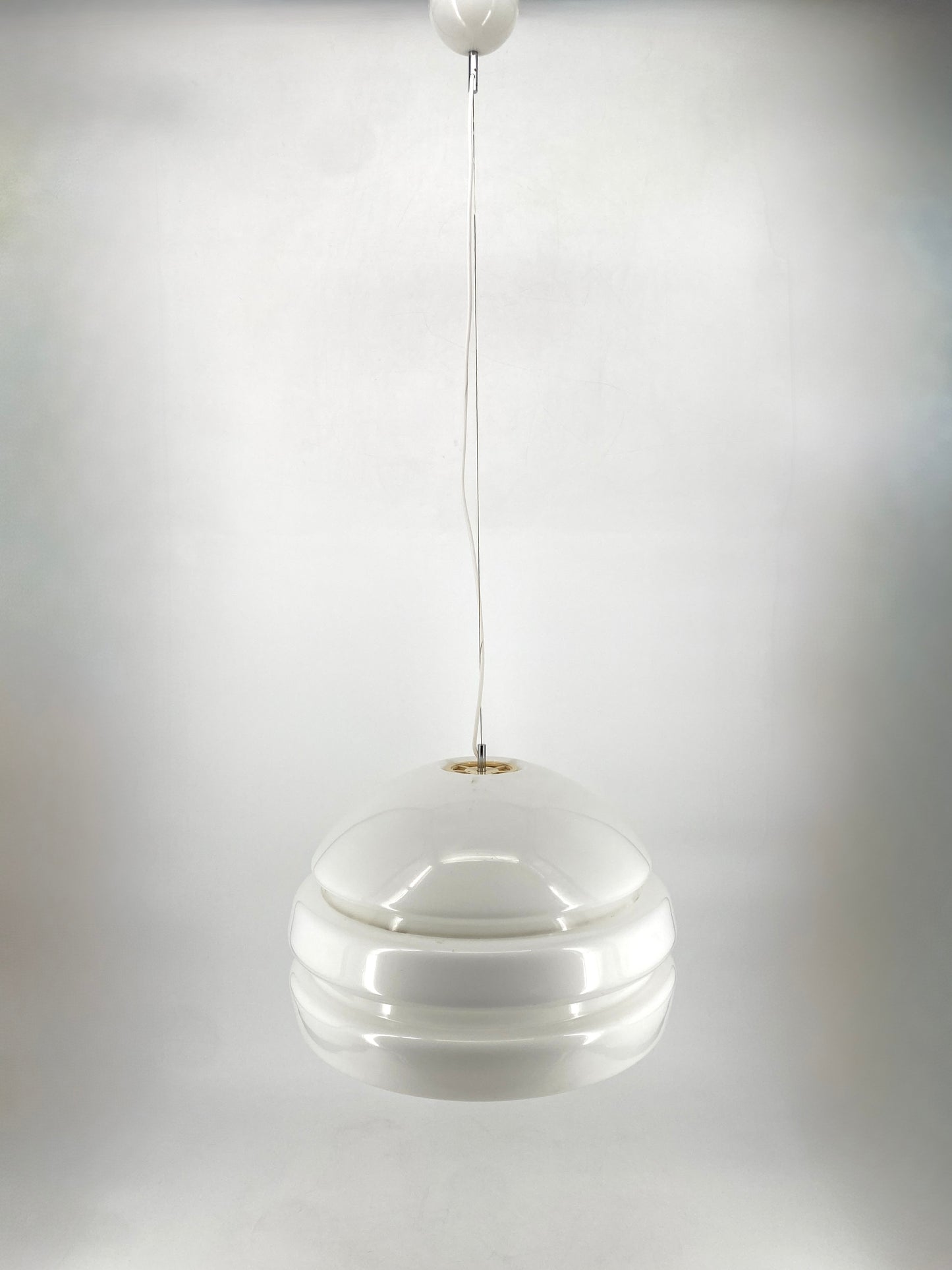Space Age Design Deckenlampe von Haarvey Guzzini für Studio 6G, Italien 1960er