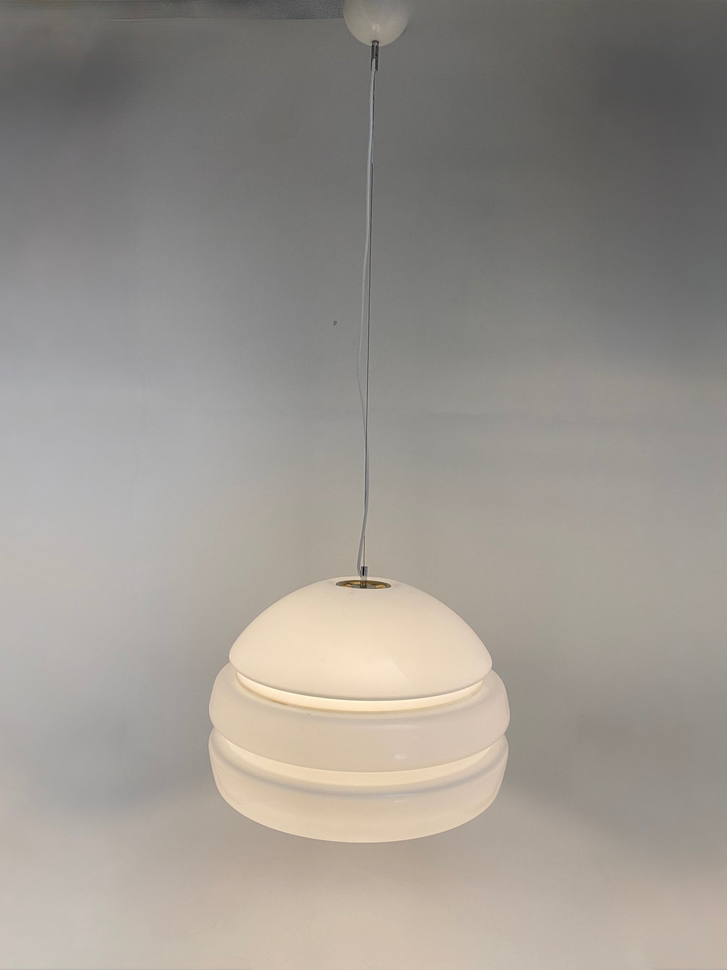 Space Age Design Deckenlampe von Haarvey Guzzini für Studio 6G, Italien 1960er