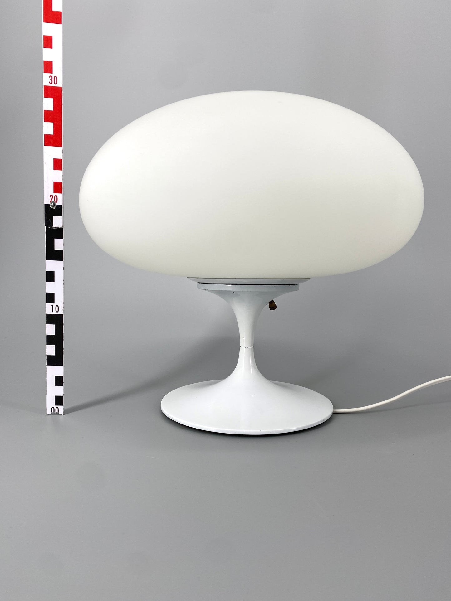 #2 Mushroom Tischlampe aus Glas von Bill Curry für Laurel Lamp Co., 1960er