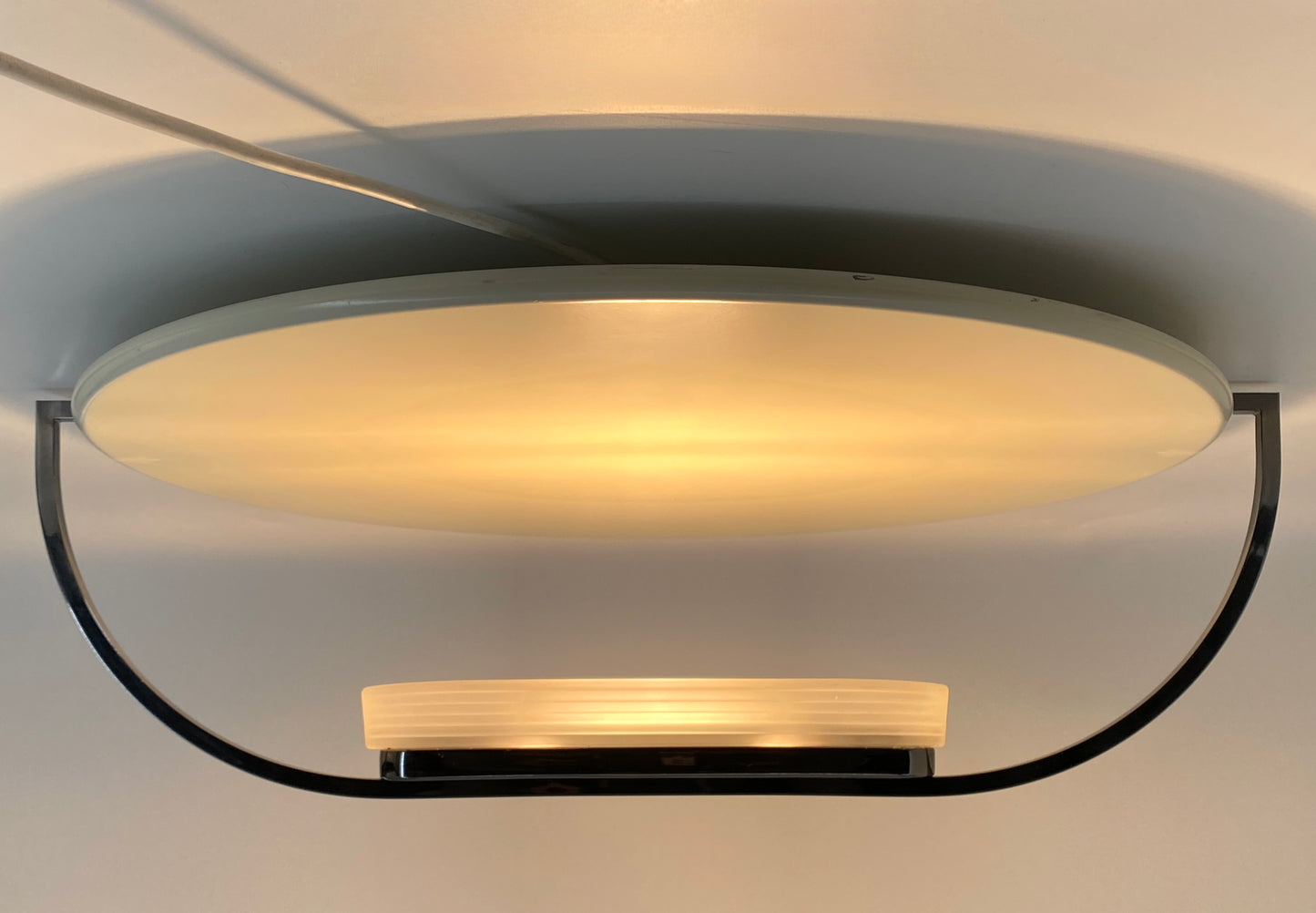 Memphis Deckenlampe "Canoa" von Vicenzo Missanelli für Ladue, Italien 80er Jahre