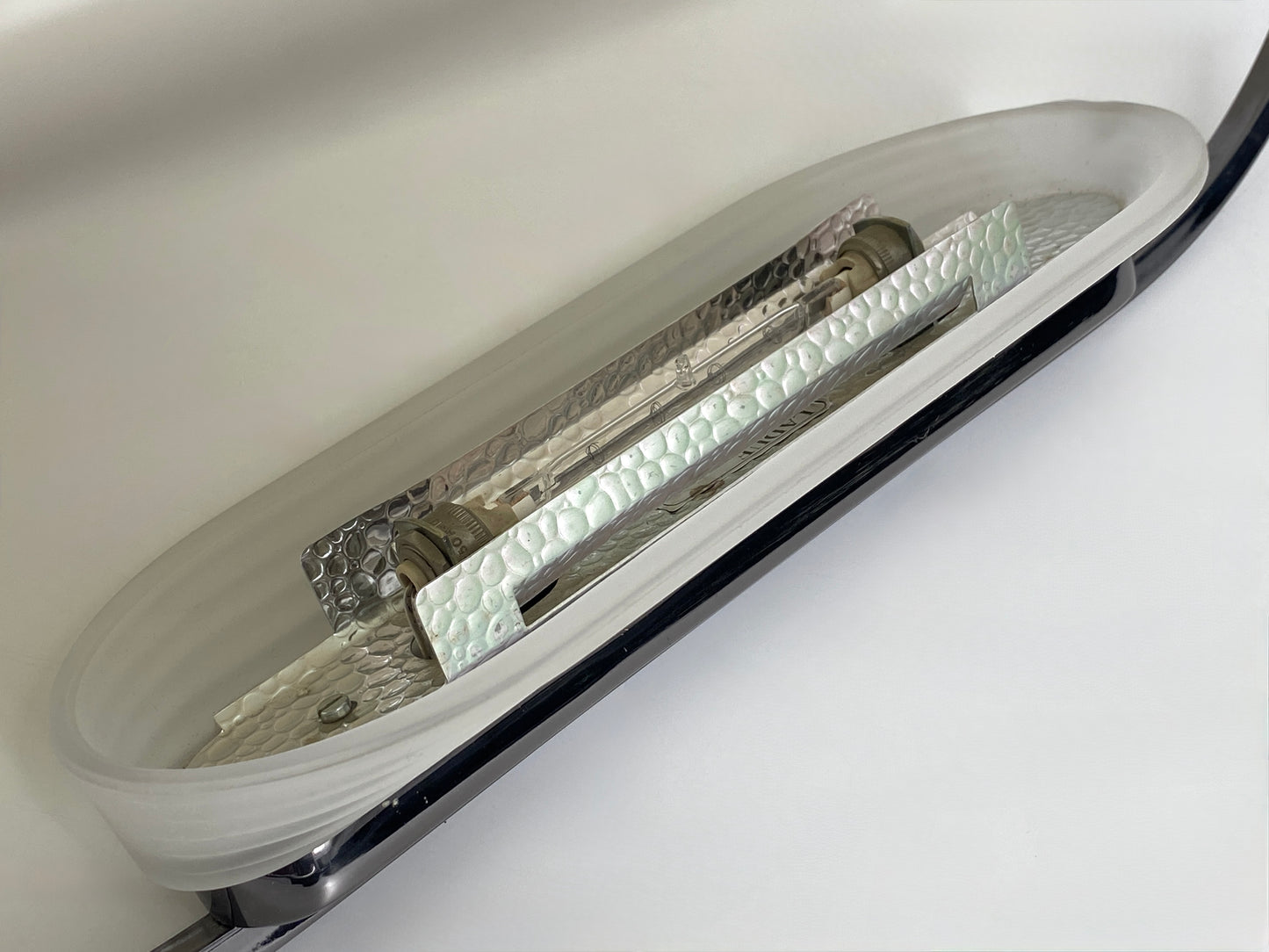Memphis Deckenlampe "Canoa" von Vicenzo Missanelli für Ladue, Italien 80er Jahre