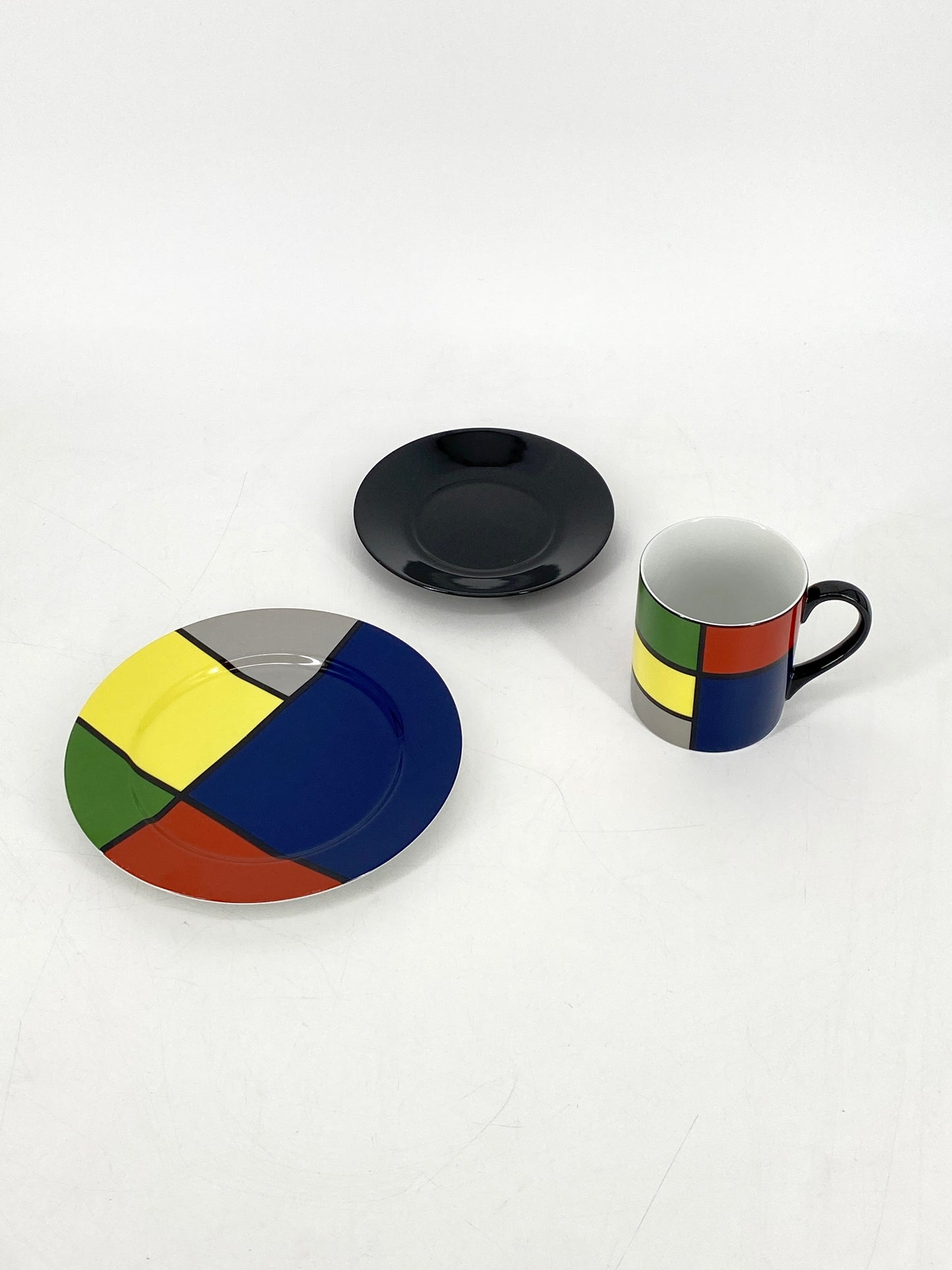 3-teiliges Kaffeegedeck Venezia von Emilio Bergamin für Taitü Italy