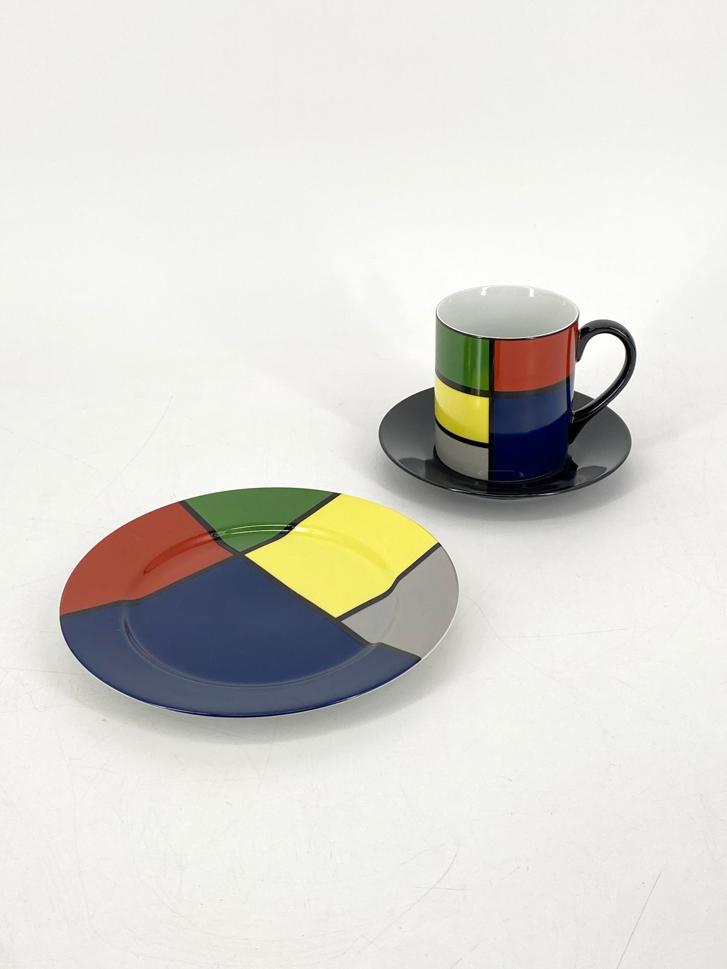 3-teiliges Kaffeegedeck Venezia von Emilio Bergamin für Taitü Italy