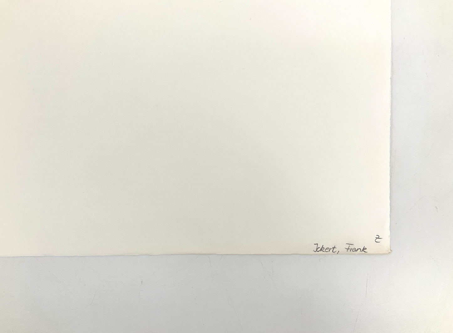 Holzschnitt "Redner" von Richard Haizmann für Griffelkunst, 1991