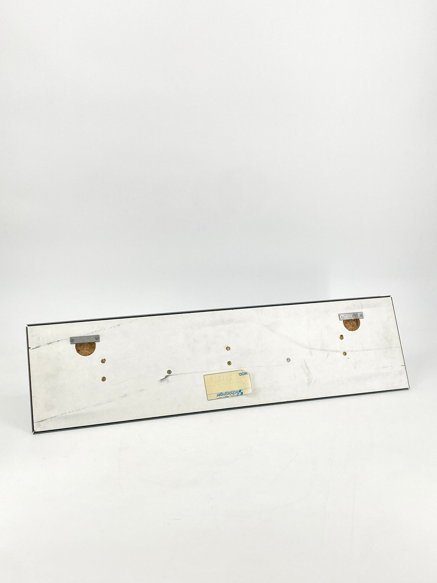 Spiegelglas Garderobe mit 5 Haken von Schöninger Glas, 1970er Jahre