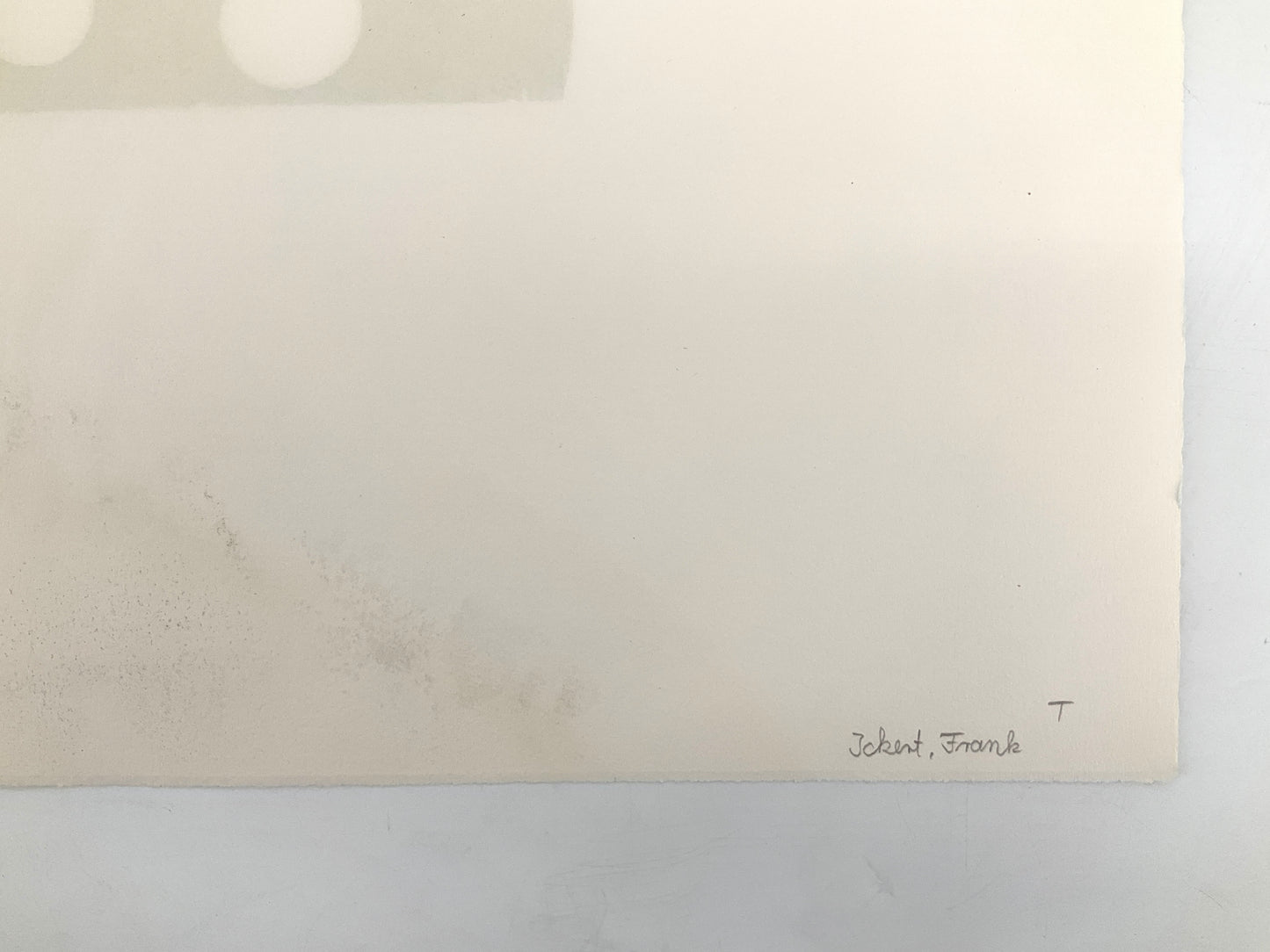 Holzschnitt von Norbert Prangenberg für Griffelkunst, 1991