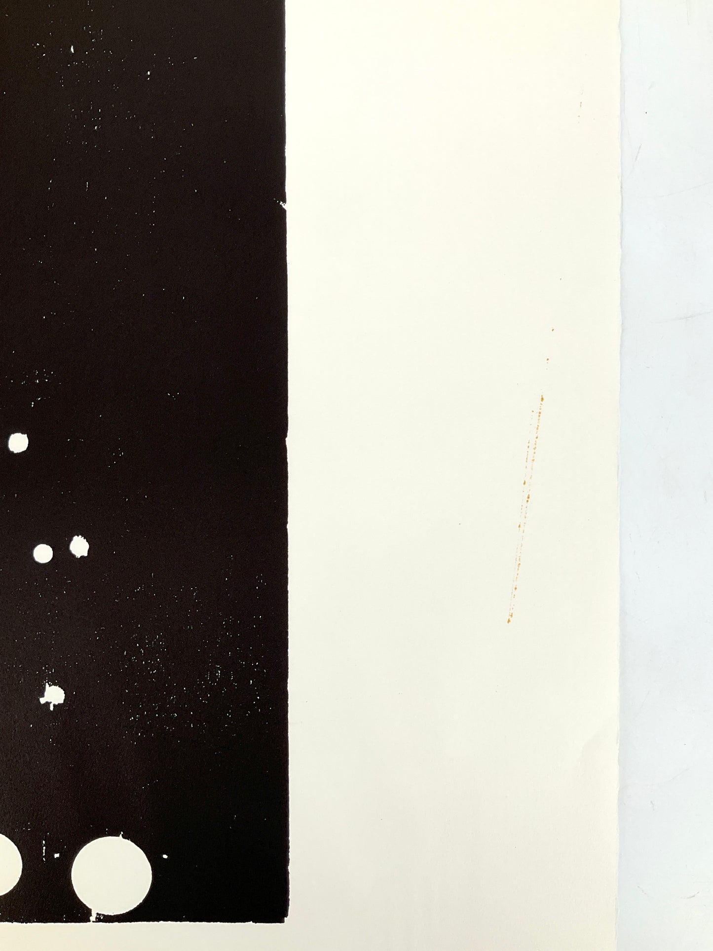 Holzschnitt von Norbert Prangenberg für Griffelkunst, 1991