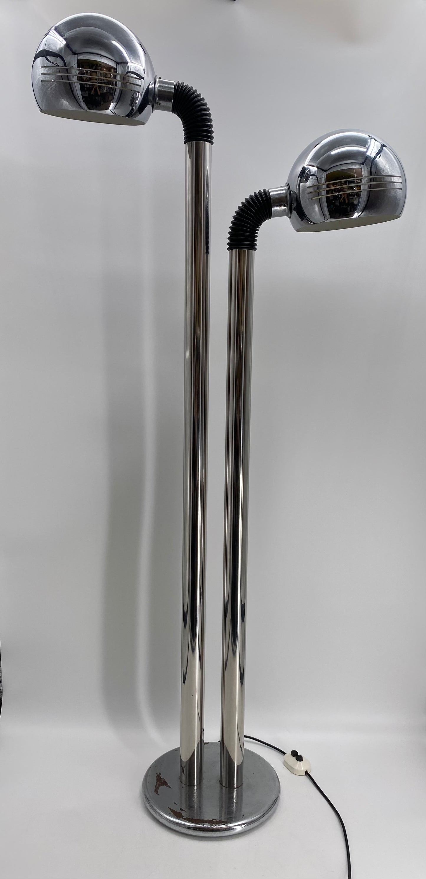 Stehlampe "Space Age Design" aus Italien, 1970er