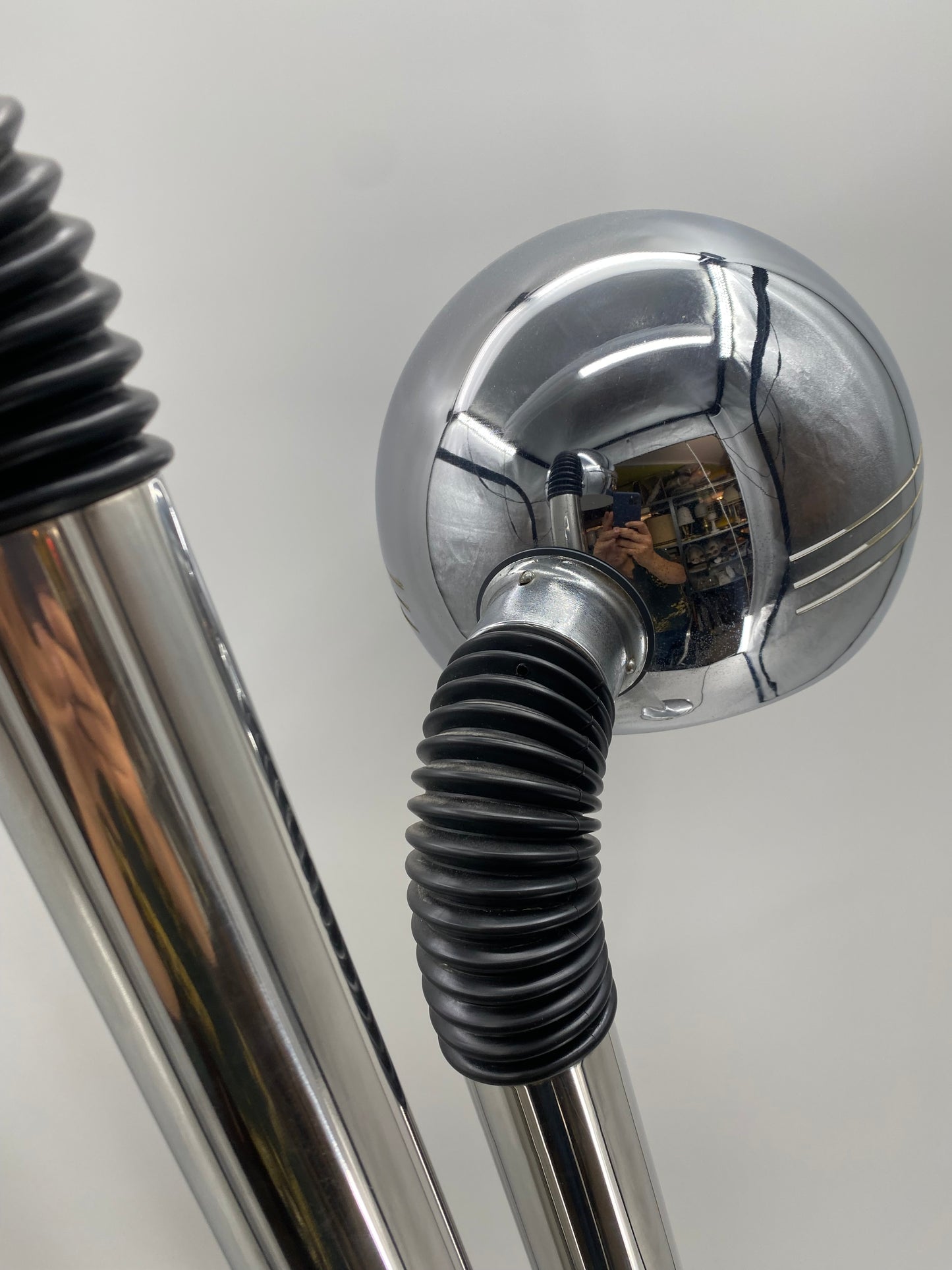 Stehlampe "Space Age Design" aus Italien, 1970er