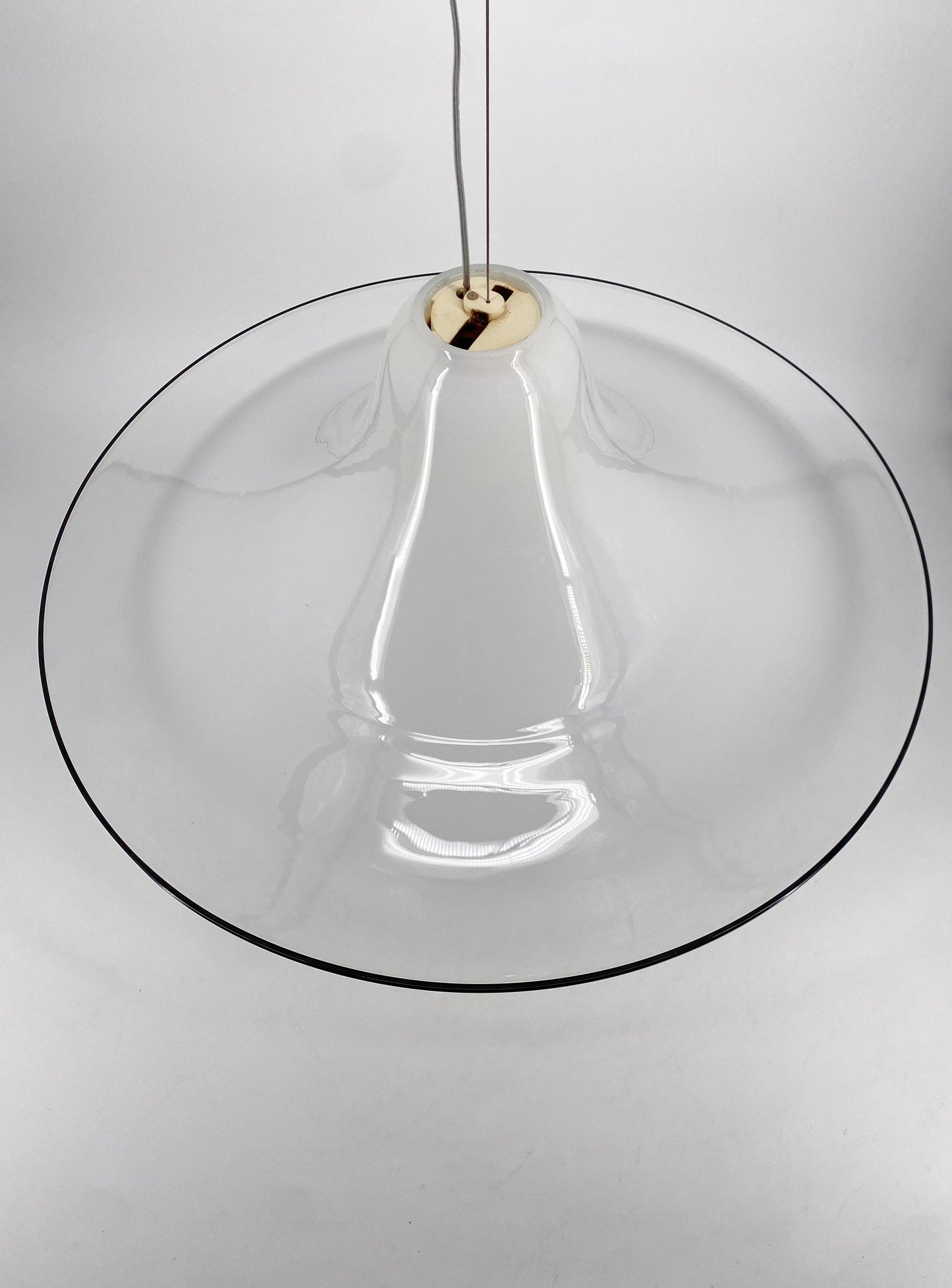 Deckenlampe aus Murano Glas von Renato Toso für Leucos, 70er