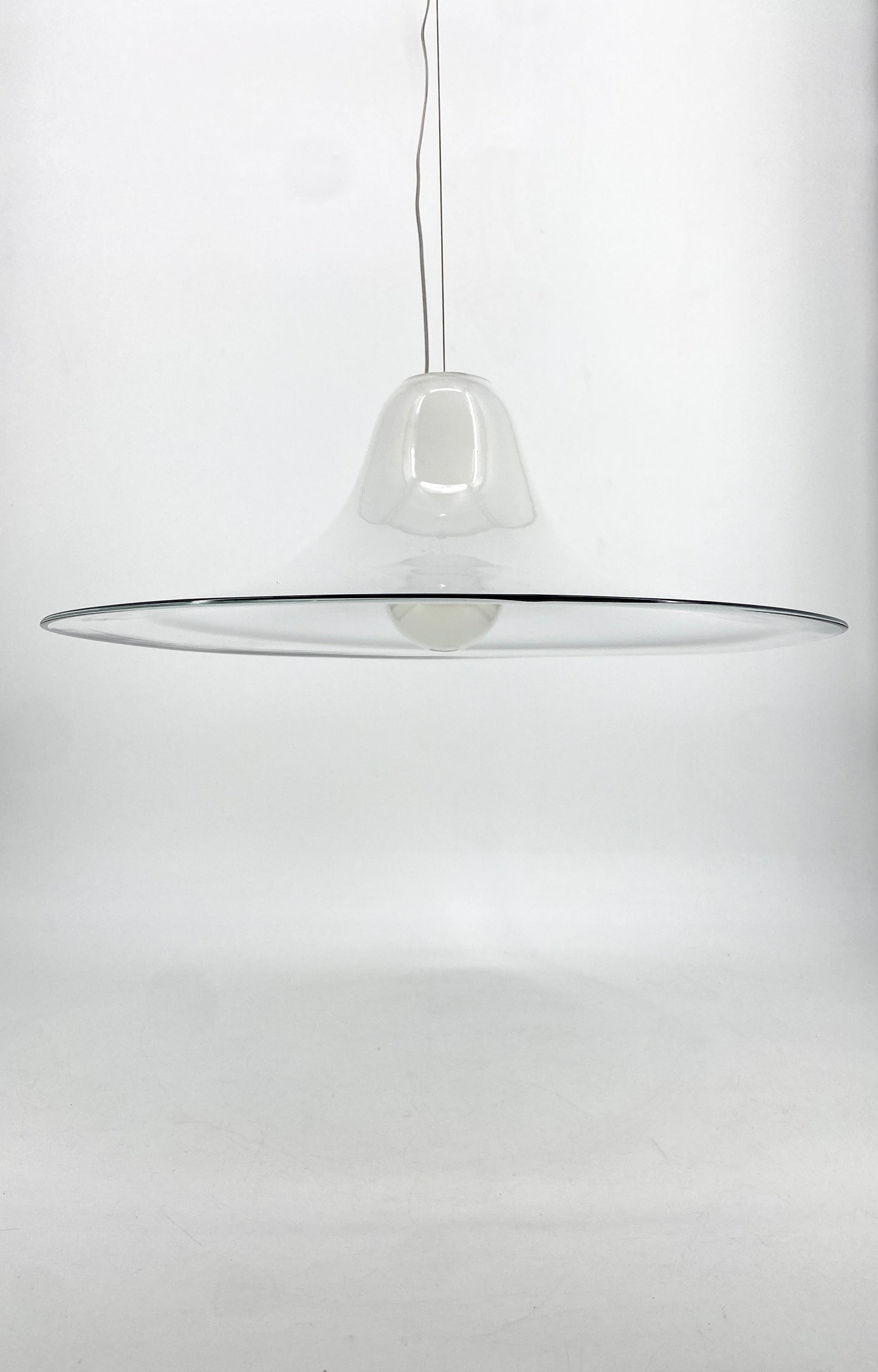 Deckenlampe aus Murano Glas von Renato Toso für Leucos, 70er